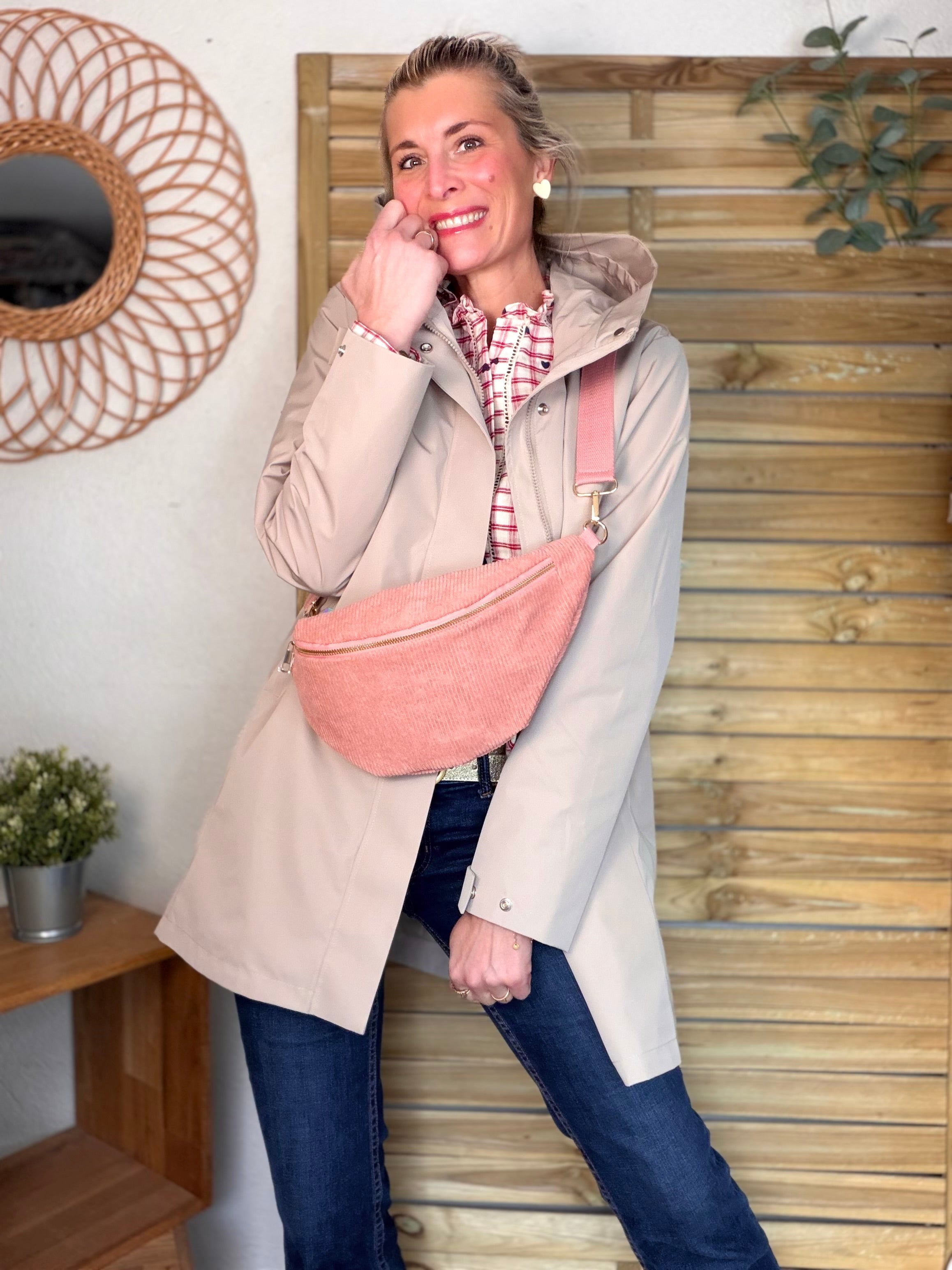 Imperméable LAURENCE long - Beige