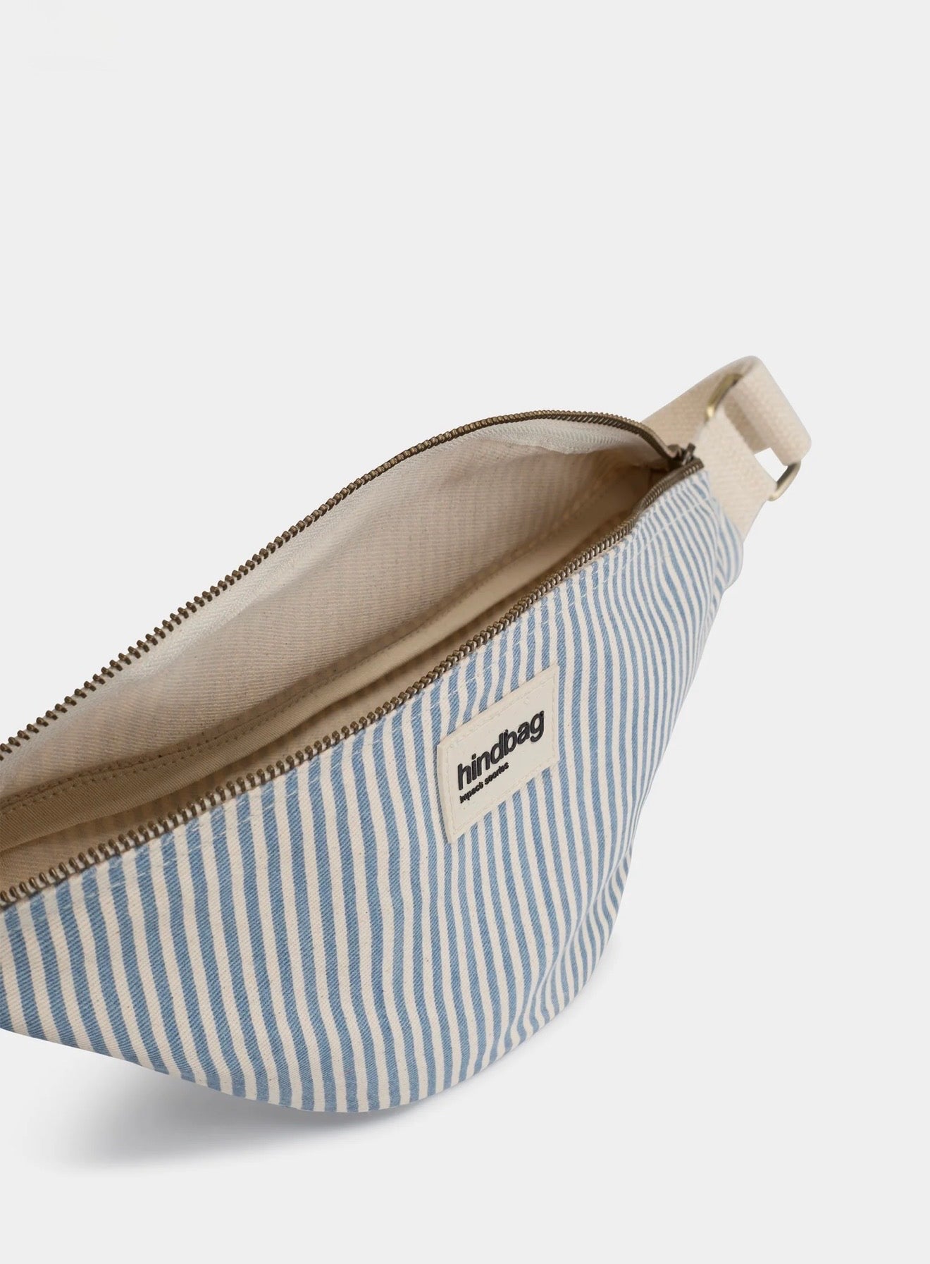 HINDBAG OLIVIA - Sac banane Rayures bleues