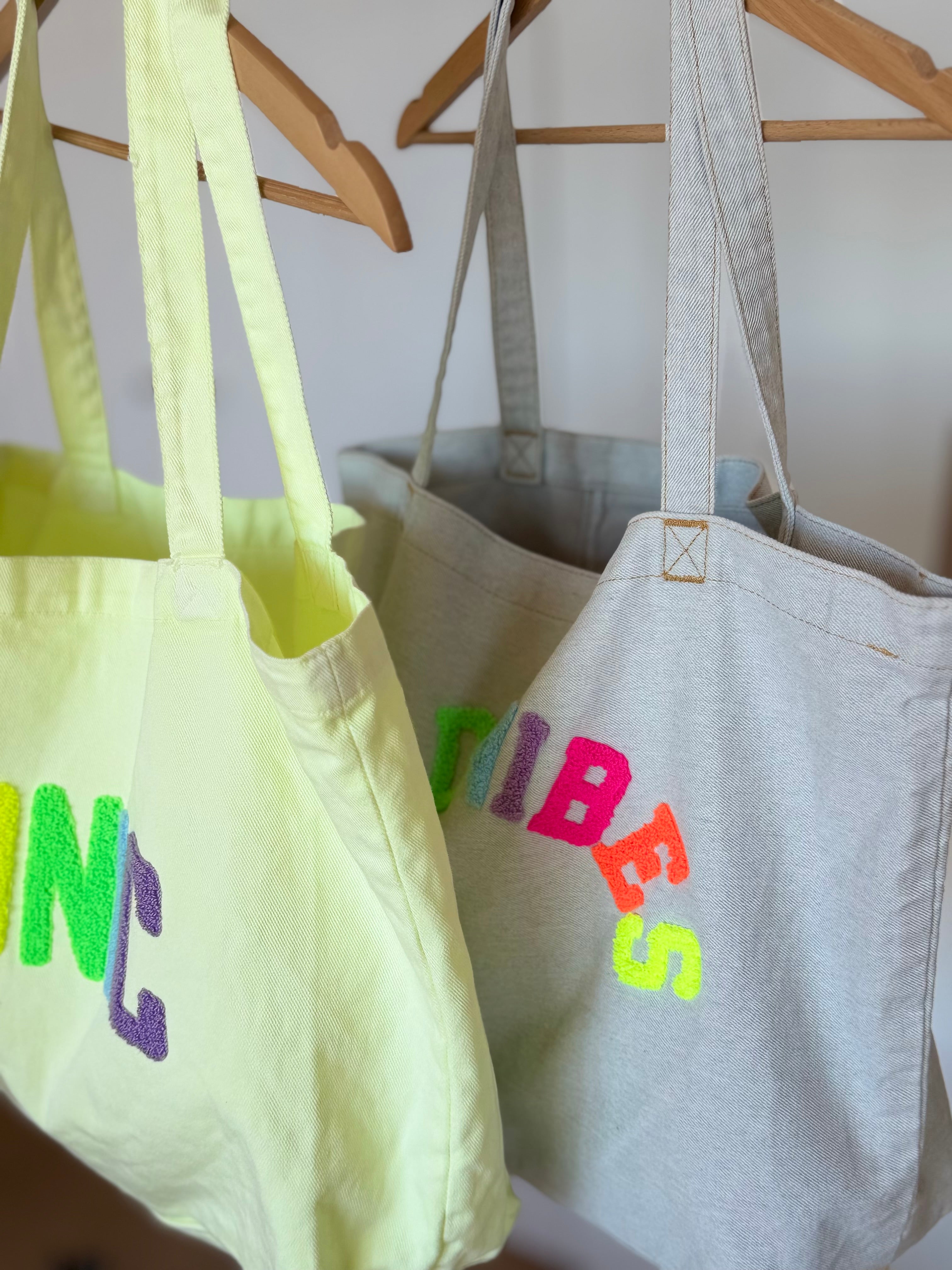 Grand Tote bag ICONIC Jaune VANINA