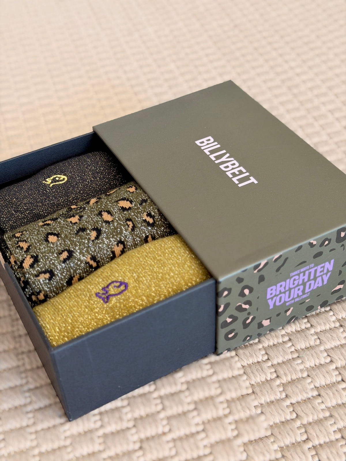 Coffret de 3 paires de chaussettes femme BILLYBELT