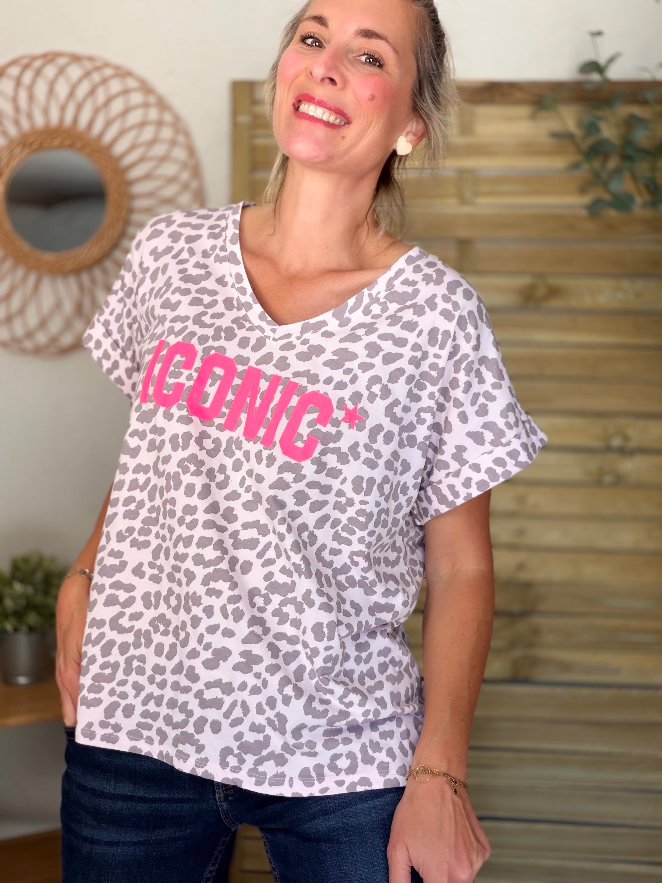 Top léo ICONIC col V - SHAUNA Rose