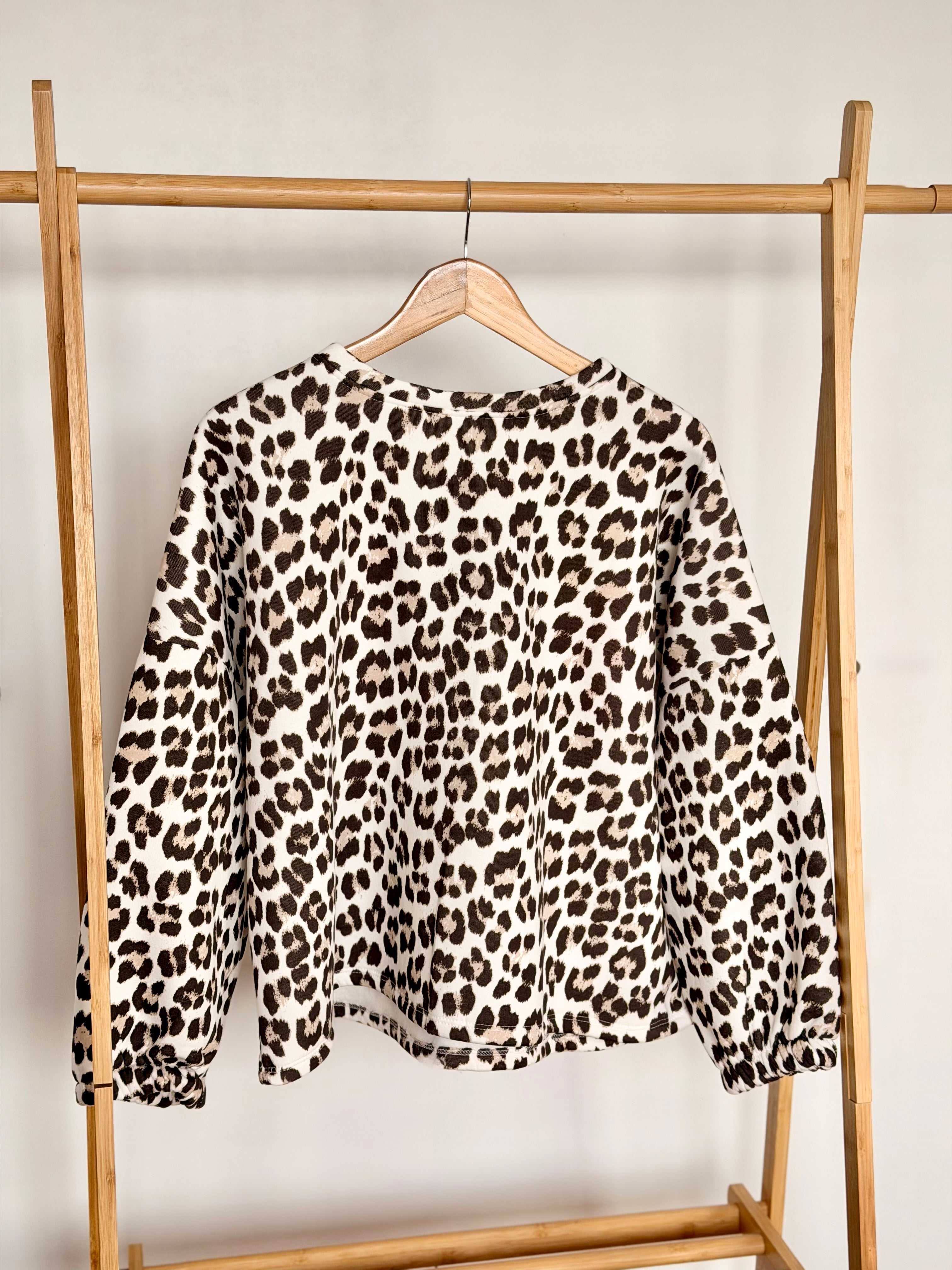 Sweat molleton oversized Léo GOOD VIBES - MIKA