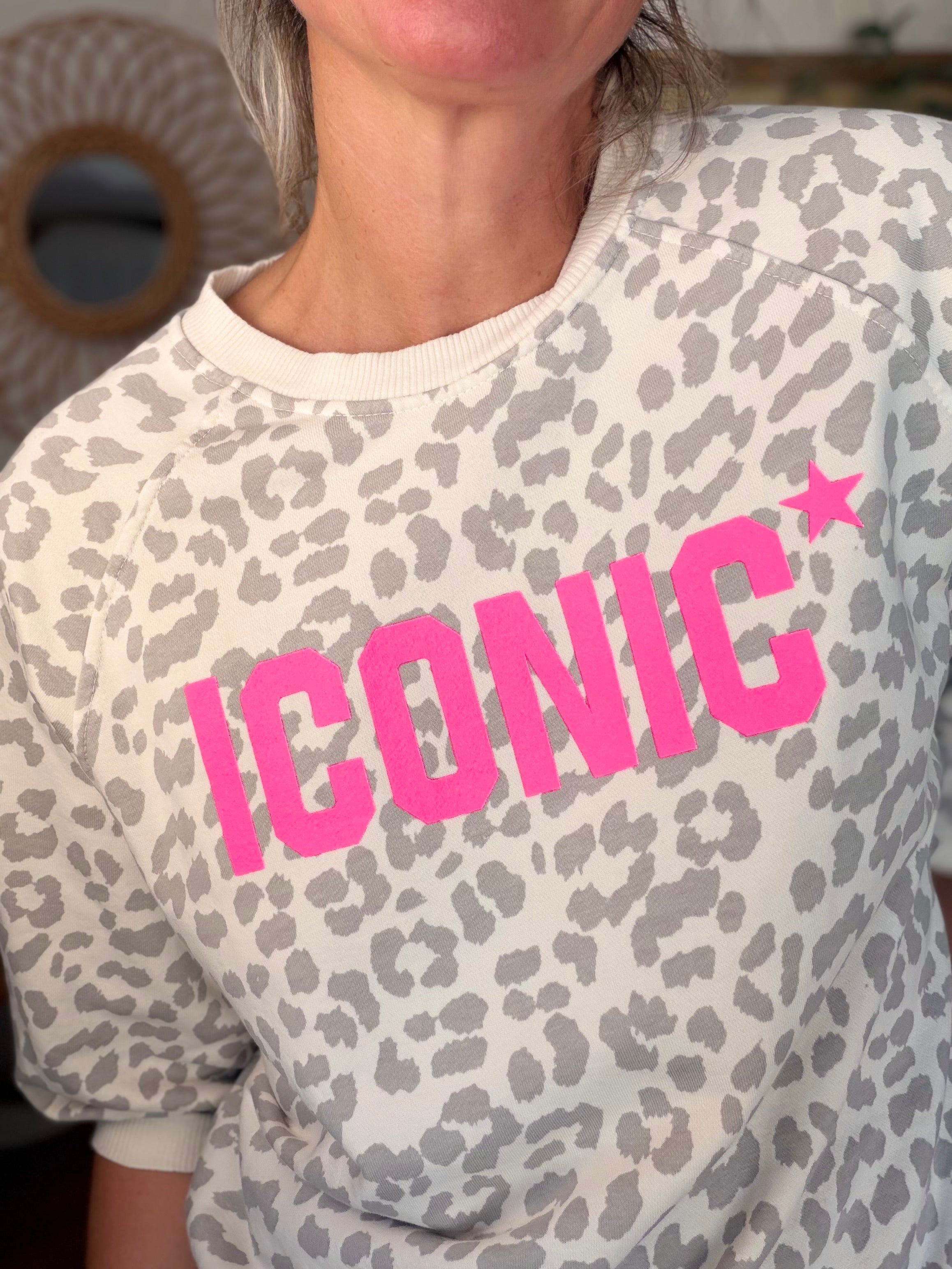 Sweat ICONIC Léo - ANGELA Écru