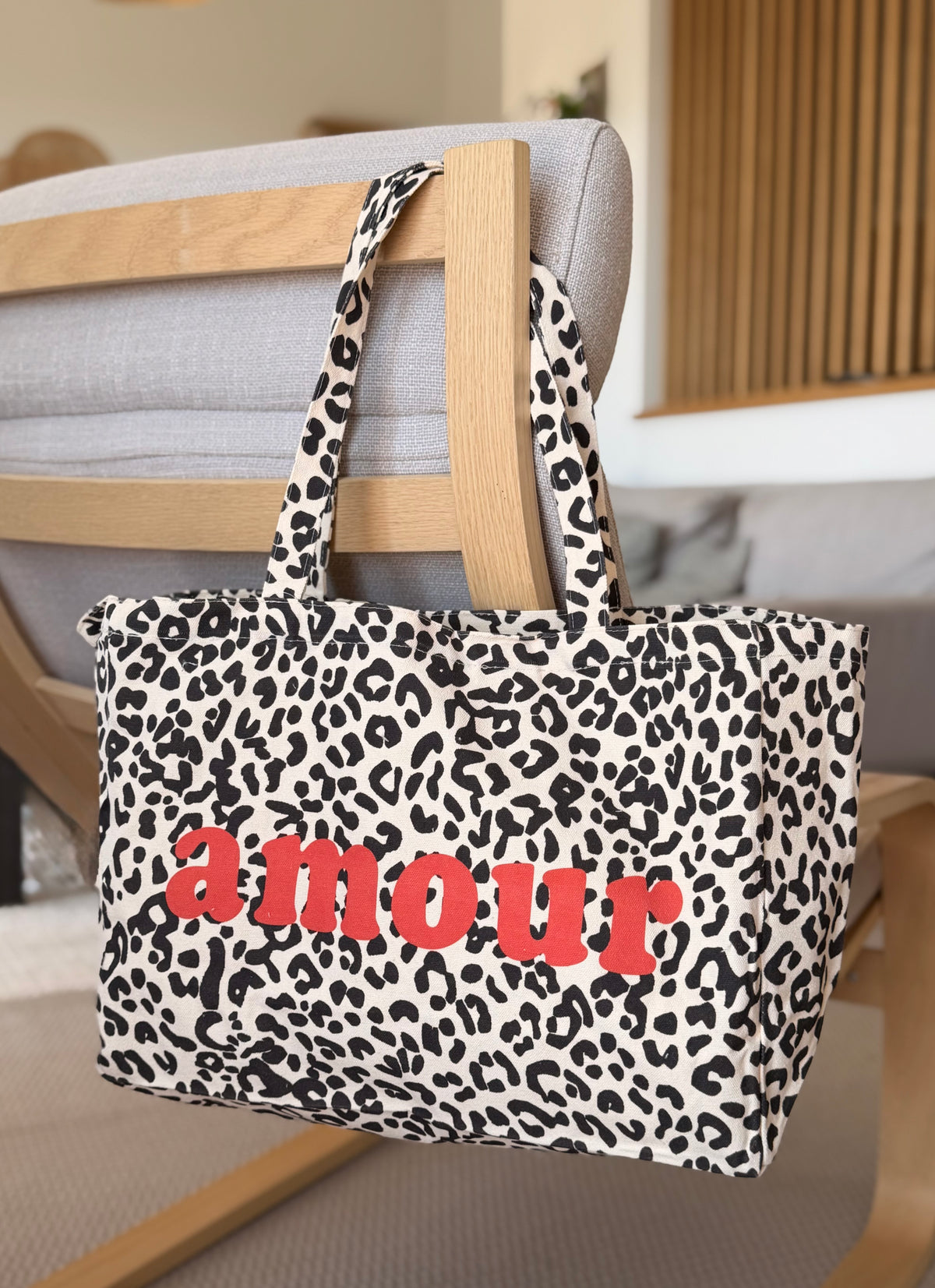 Grand cabas Tote bag Léo amour BELLY