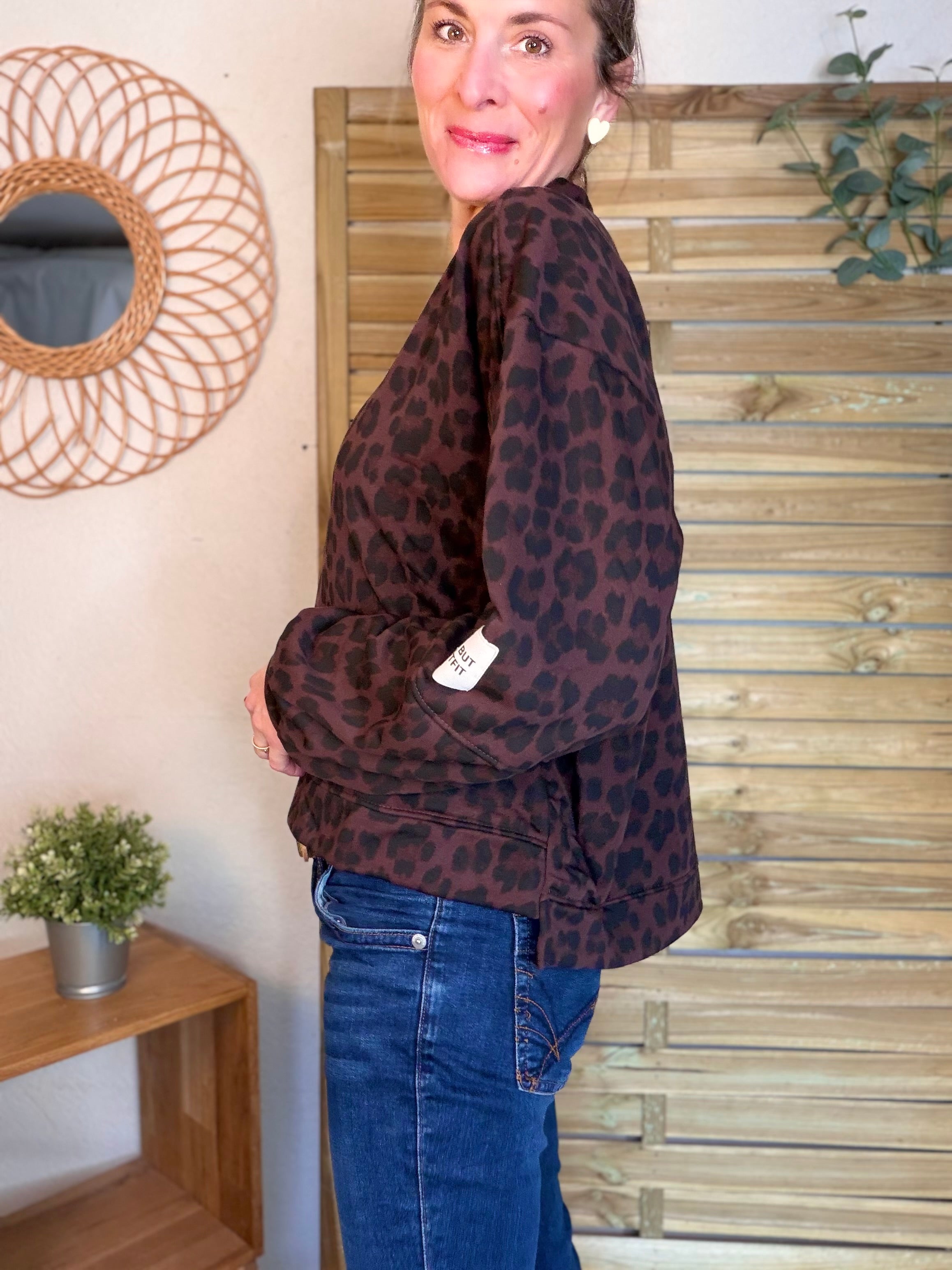 Sweat Léo Choco MAELLE