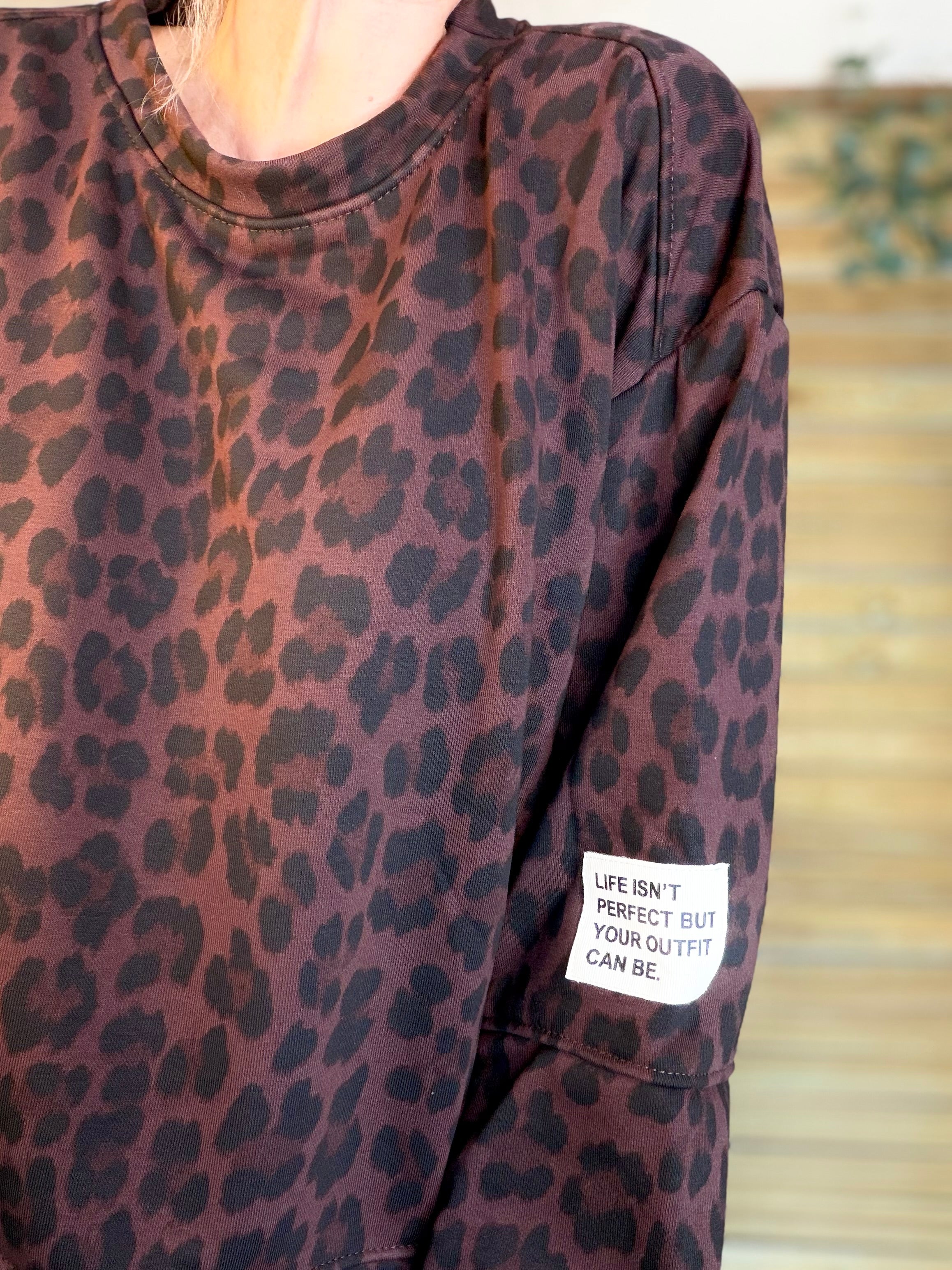 Sweat Léo Choco MAELLE