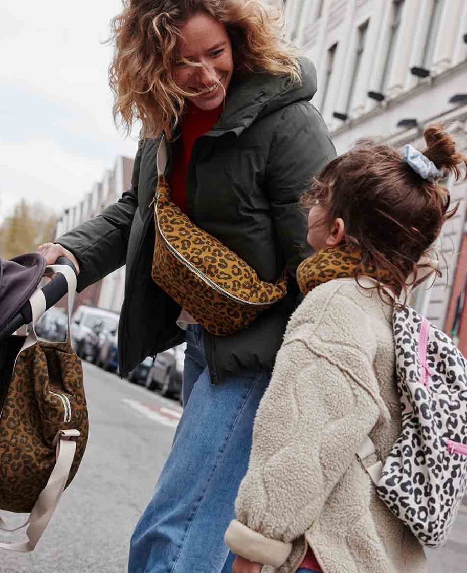 Sac banane ROSE IN APRIL Graou Léo - Caramel 🐆