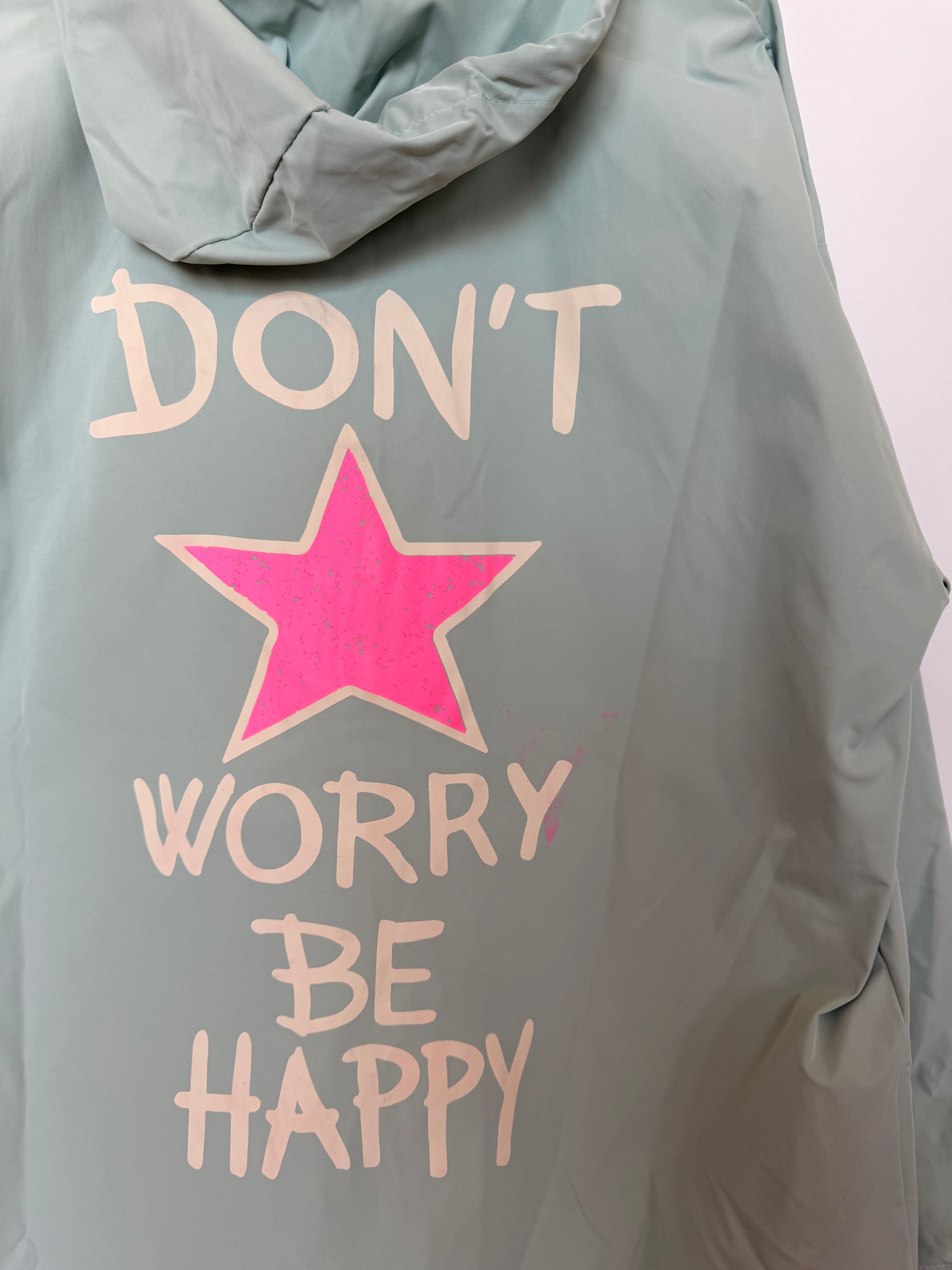 IMPERFECTION - Veste Coupe vent long LESLIE - Vert d'eau
