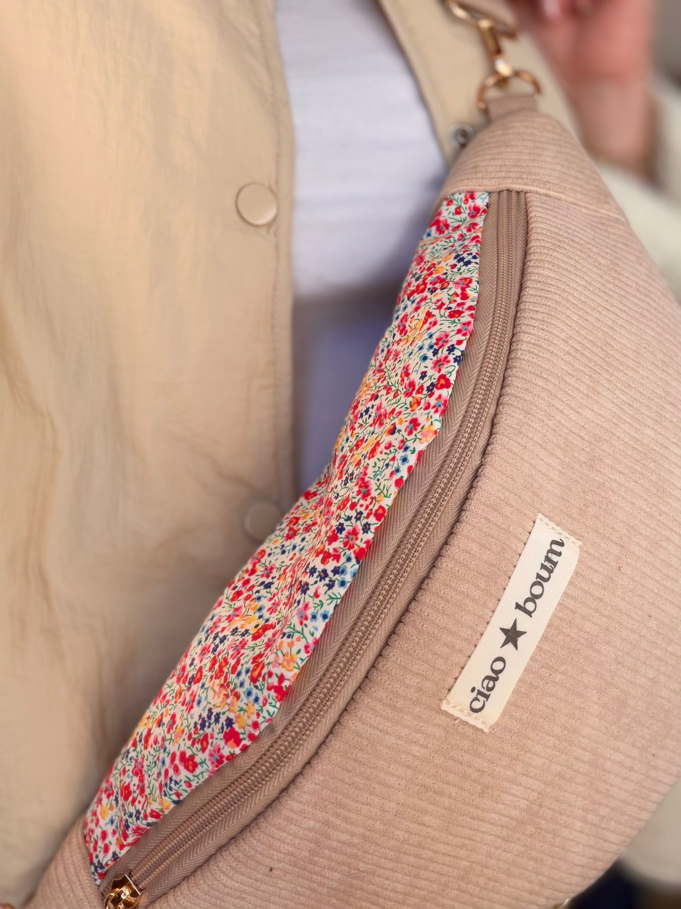 Sac banane Ciao Boum - IVY Liberty - Beige