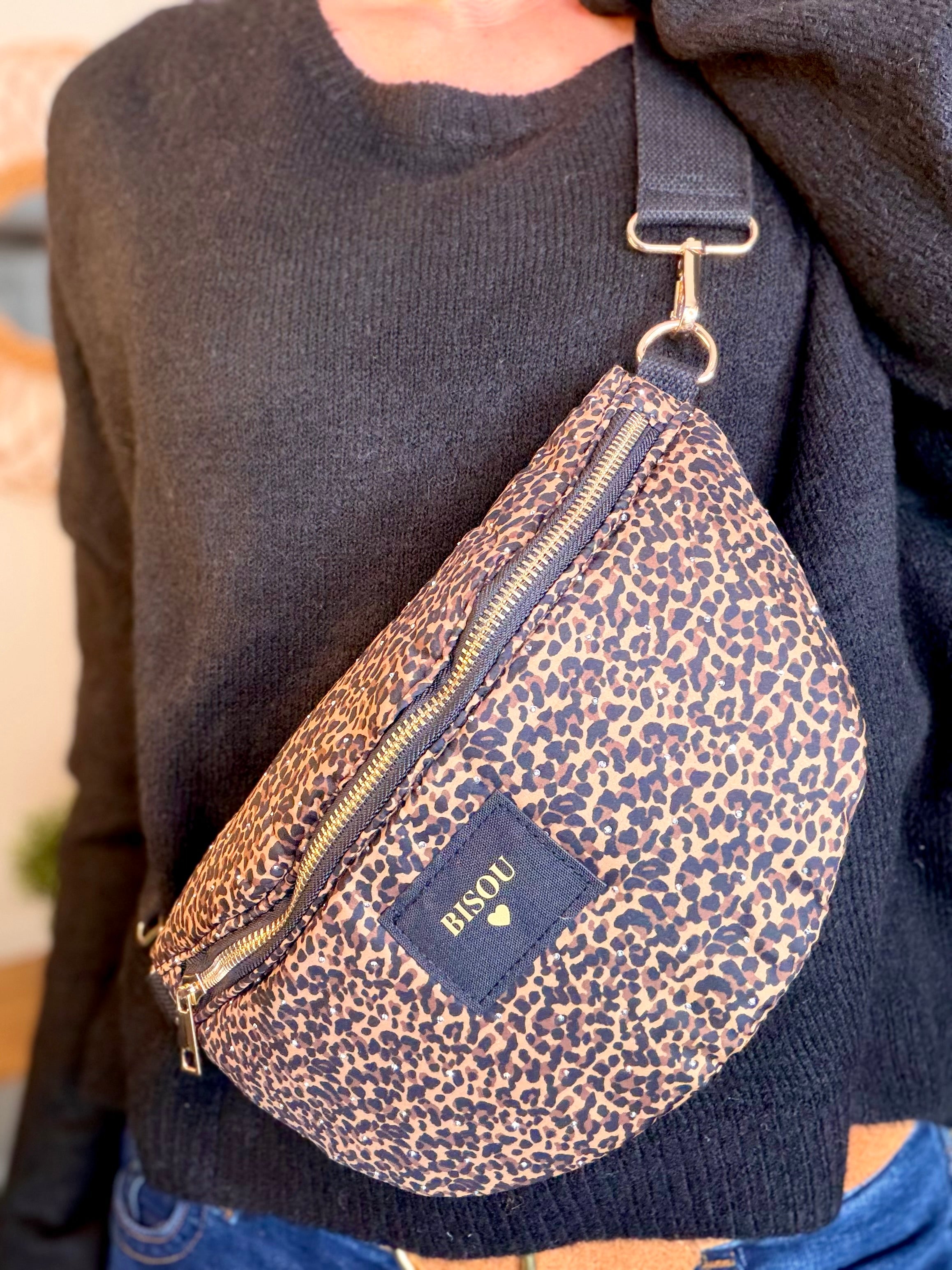 Sac banane avec strass BONNIE - Léo Bisous