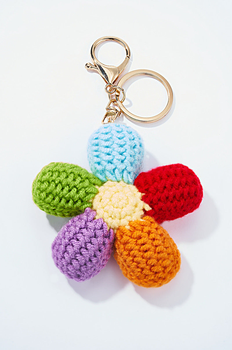 Porte-clefs Grigri en crochet ANATOLE