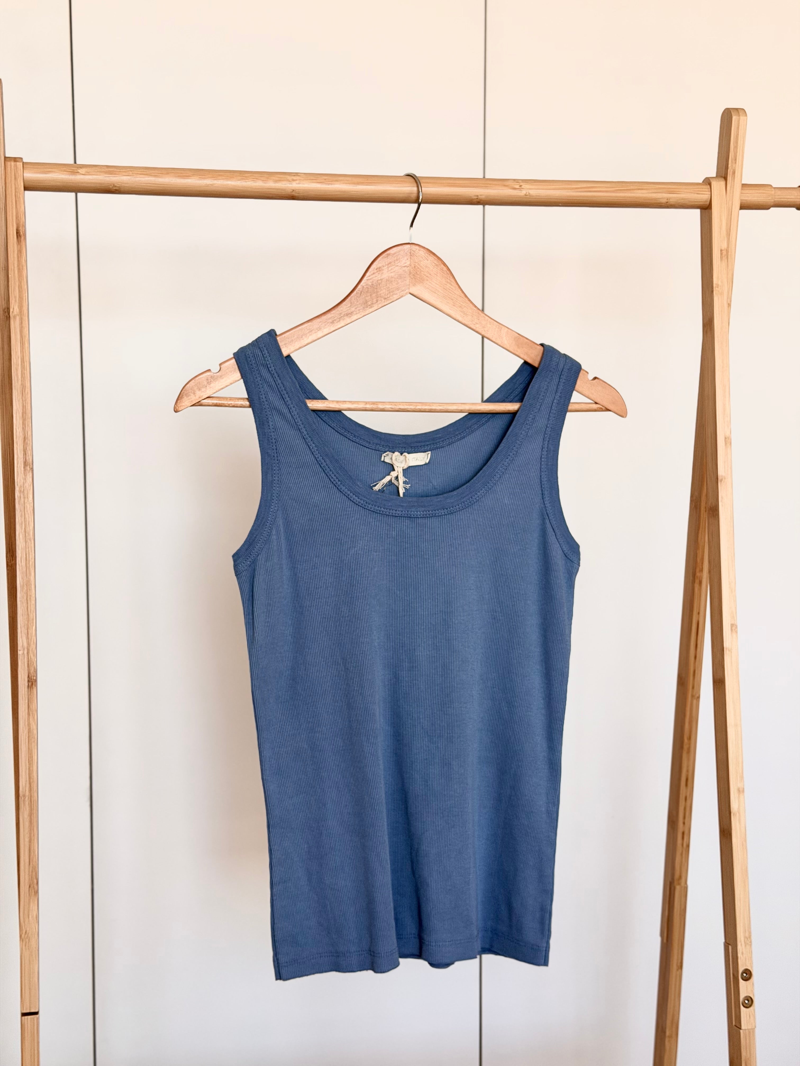 Débardeur cotelé FLAVIE