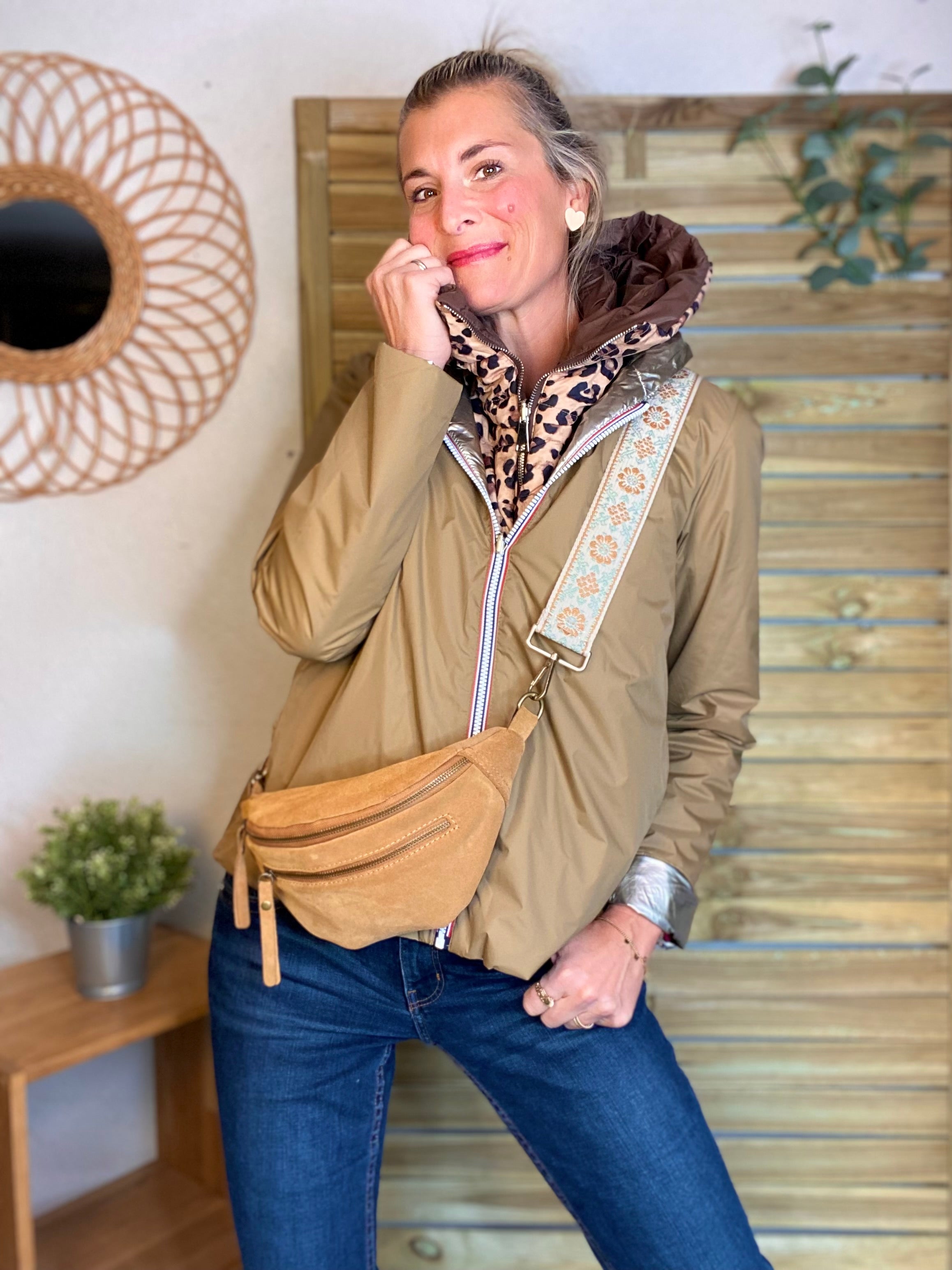 Col capuche amovible ARCHIE - Choco Léo 🐆