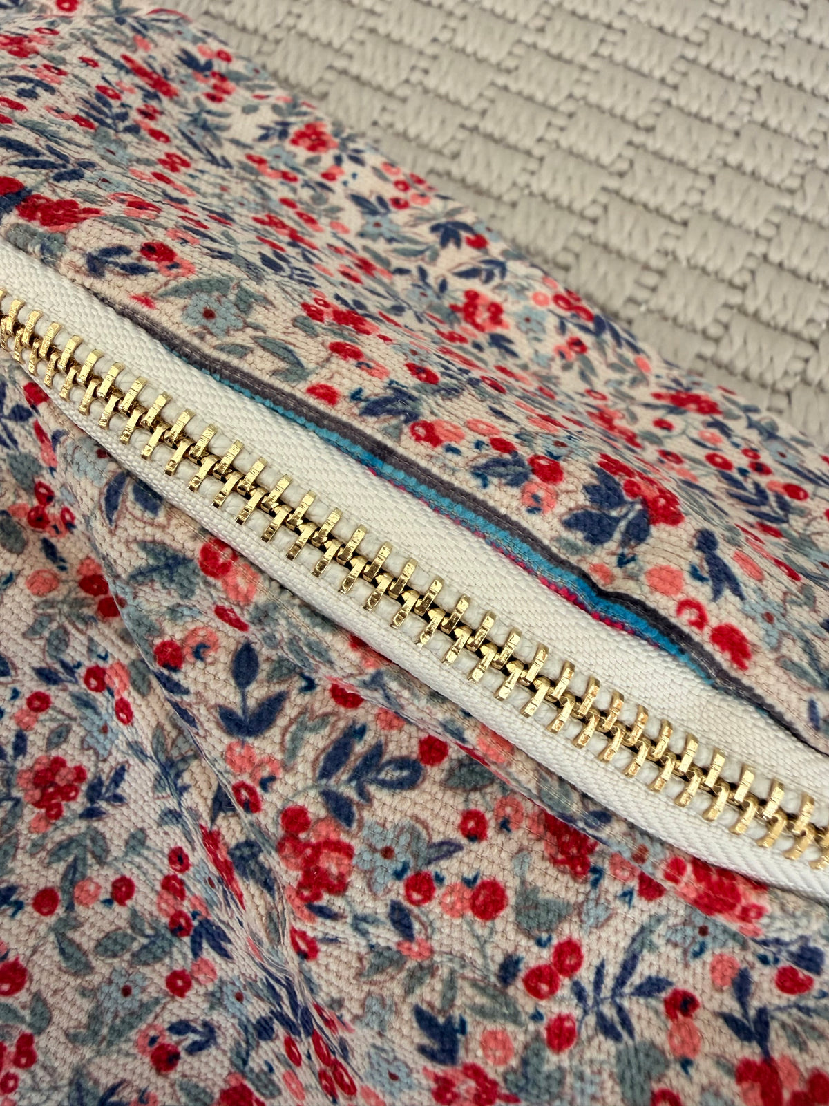IMPERFECTION • Sac banane XL velours Ciao Boum - IVY - Liberty