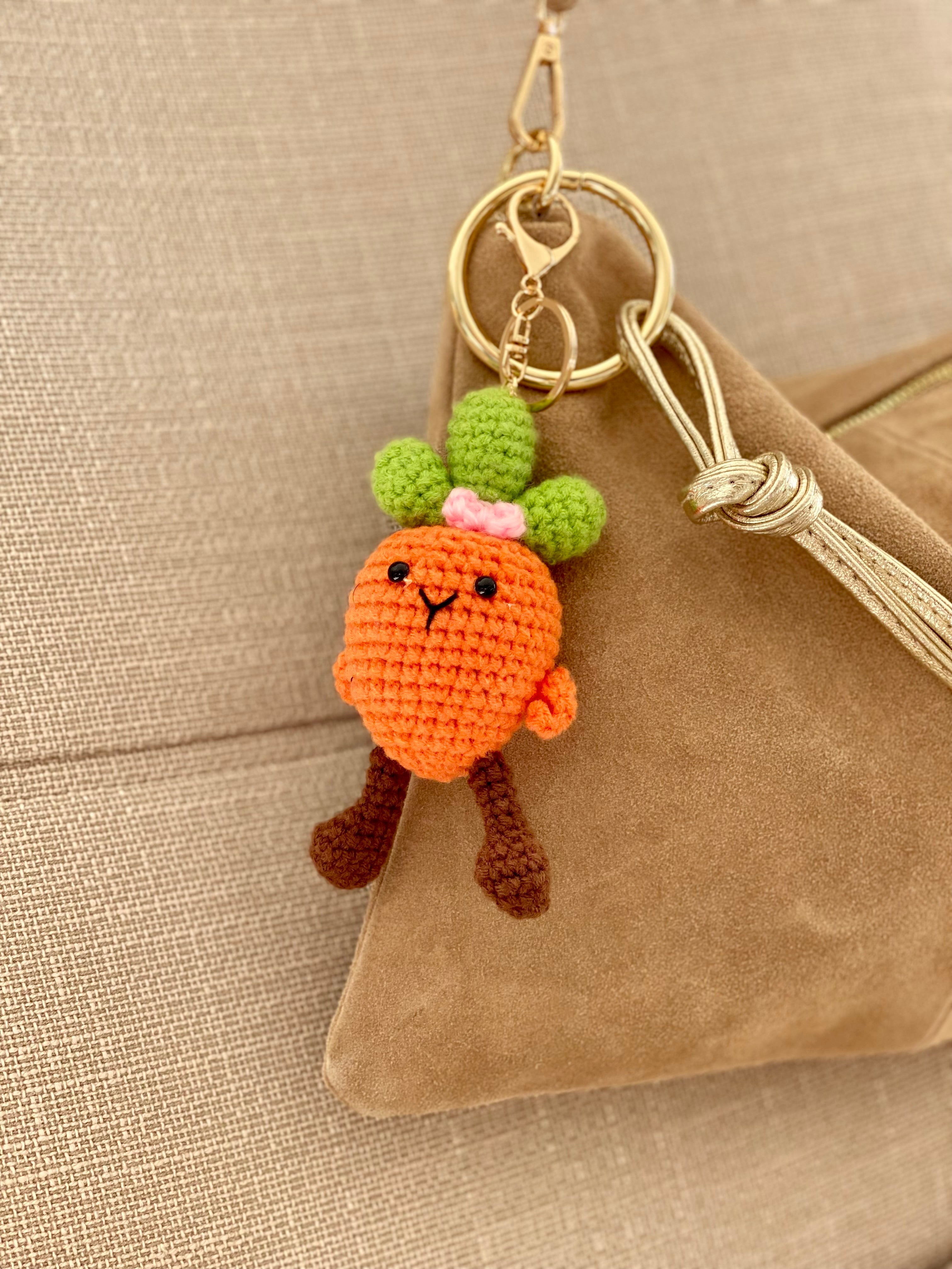 Porte-clefs Grigri en crochet ANATOLE
