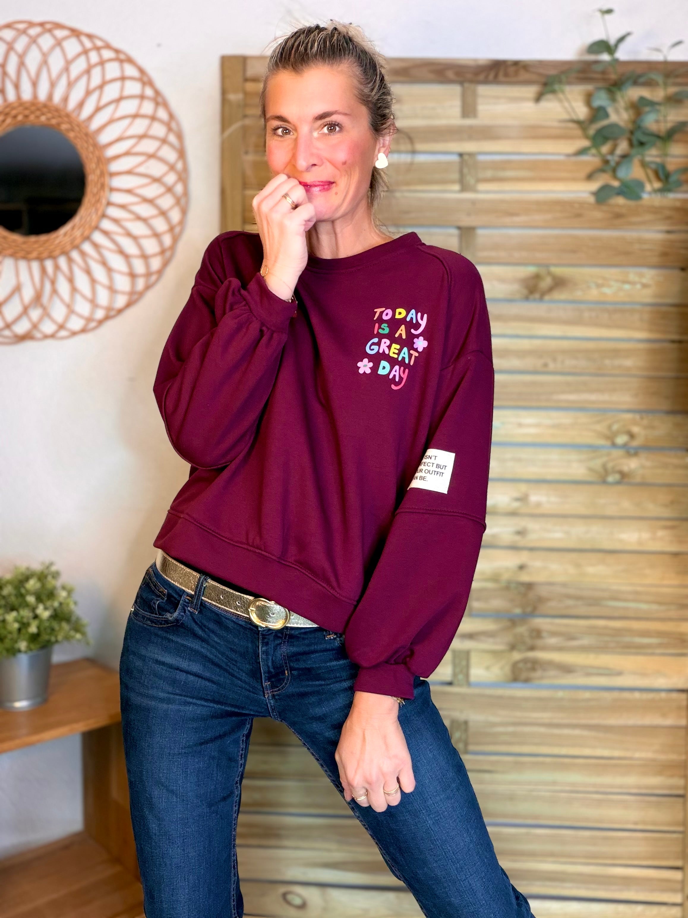 Sweat Today is a great day 🌈 OMBLINE - Bordeaux