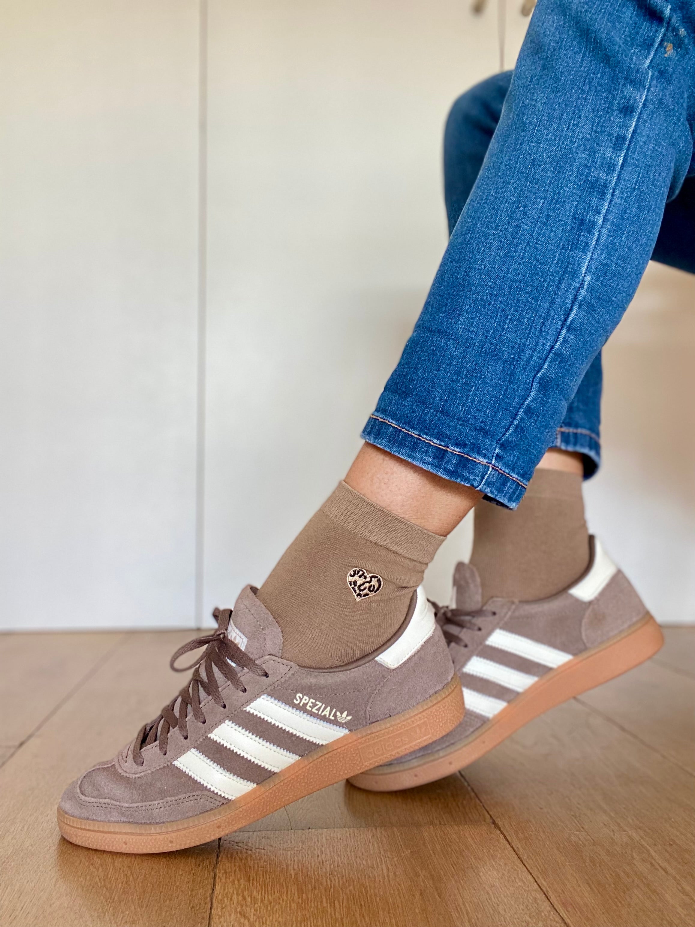 Chaussettes Coeur Léo 🐆 SANDY