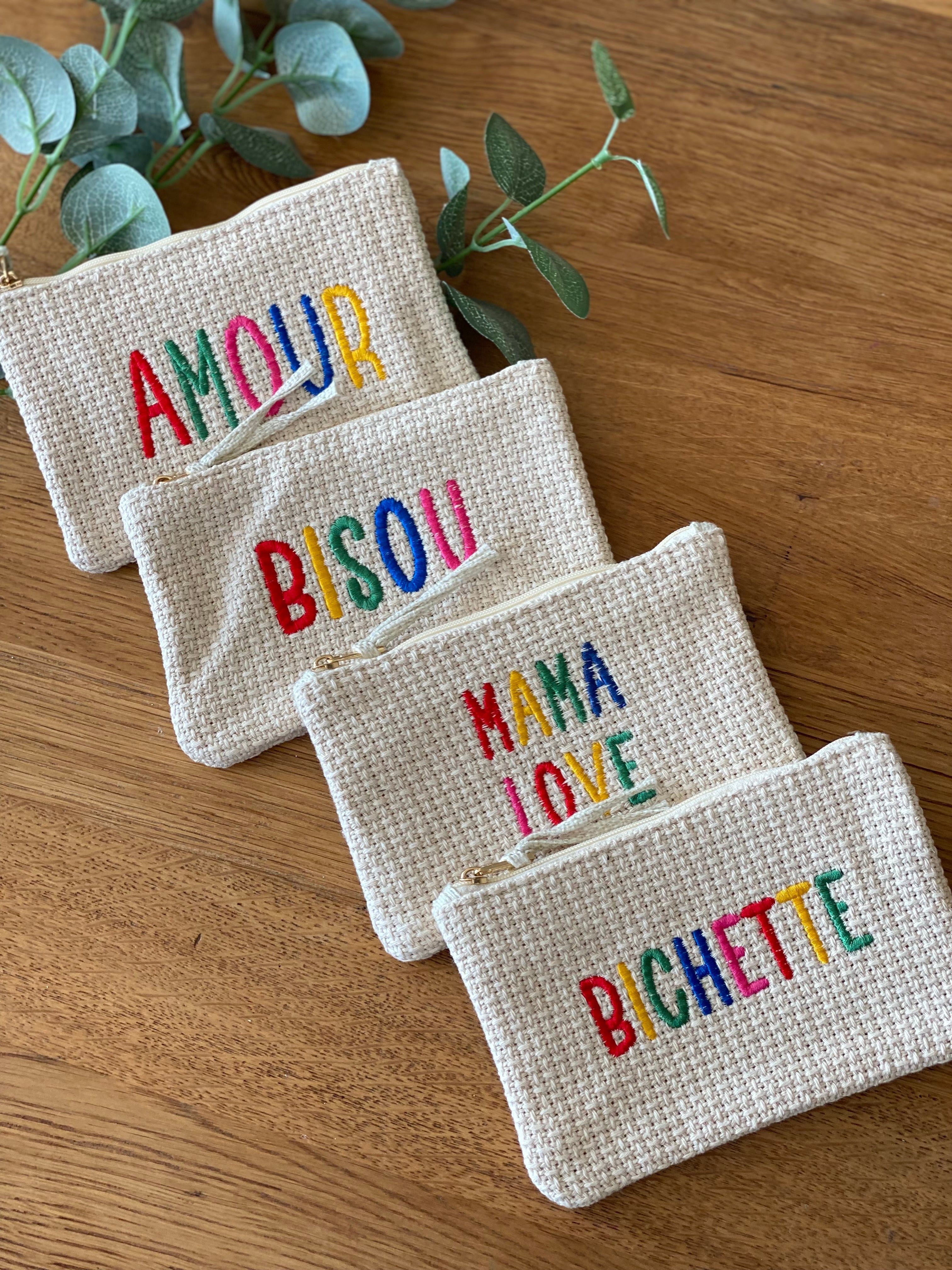 Pochette SUZETTE arc-en-ciel 🌈