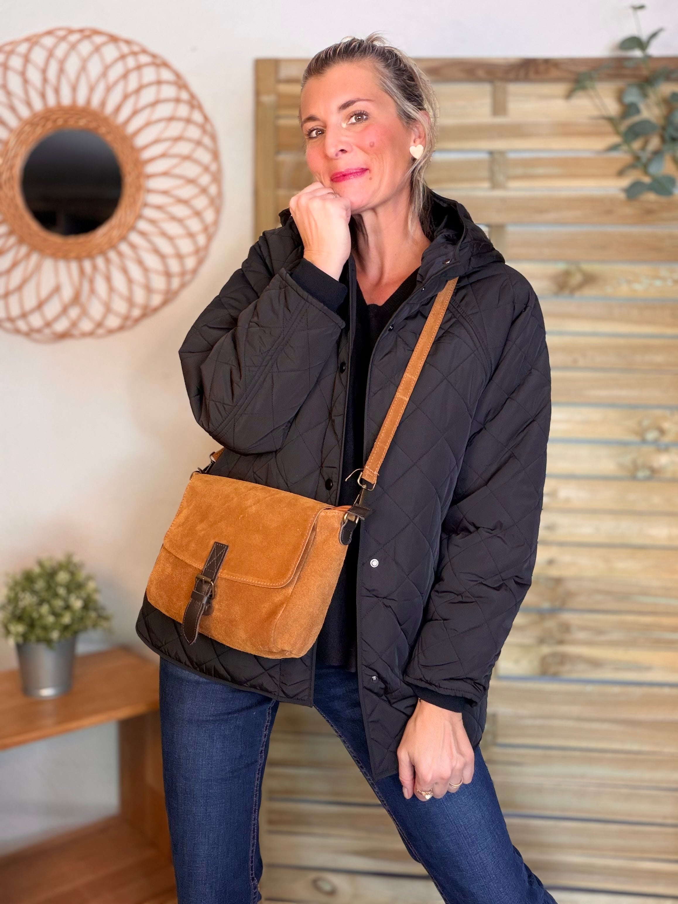 ⚡️ PÉPITES FRIDAY - Veste matelassée noir JASPER