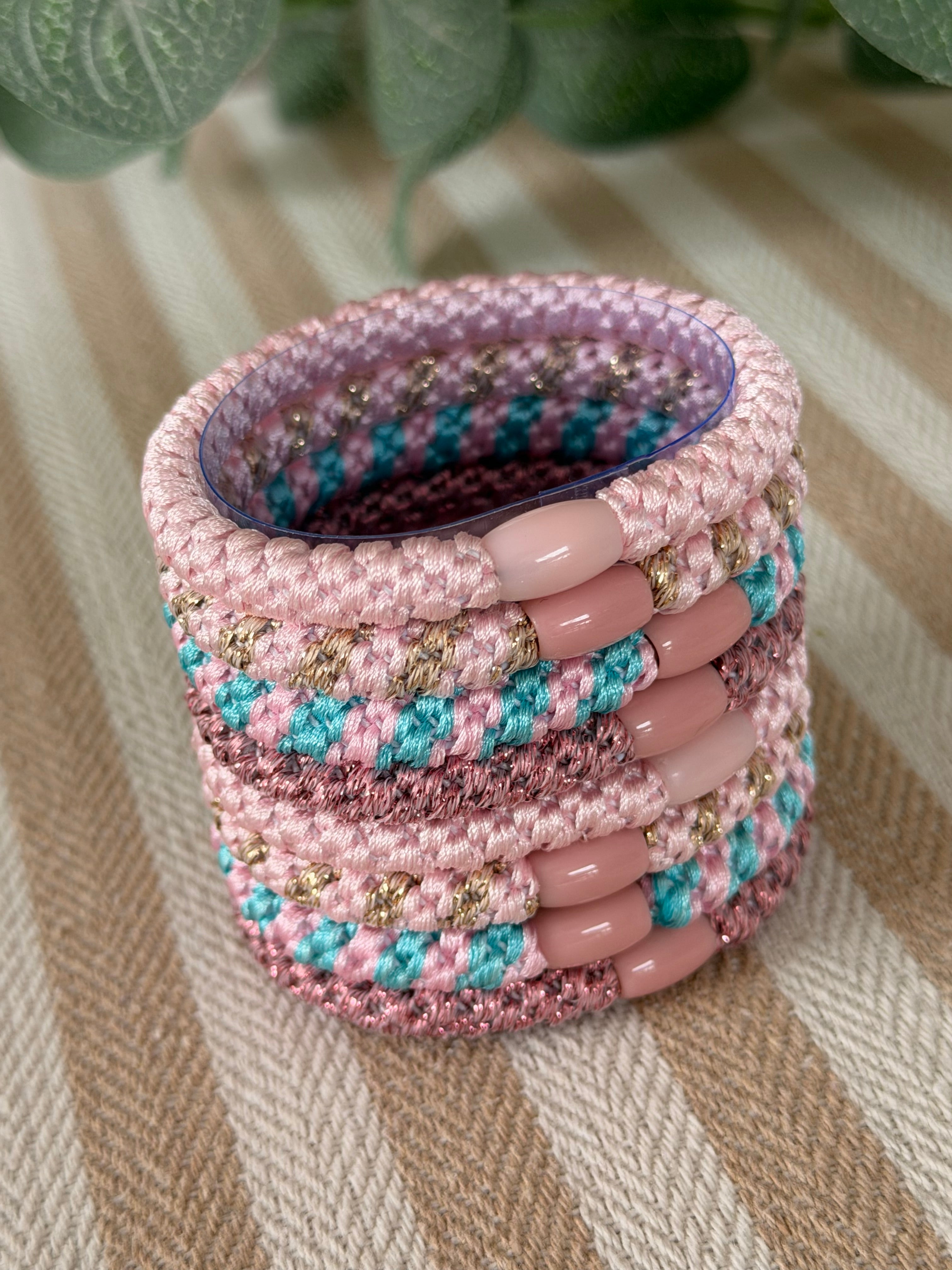 Set 8 élastiques cheveux