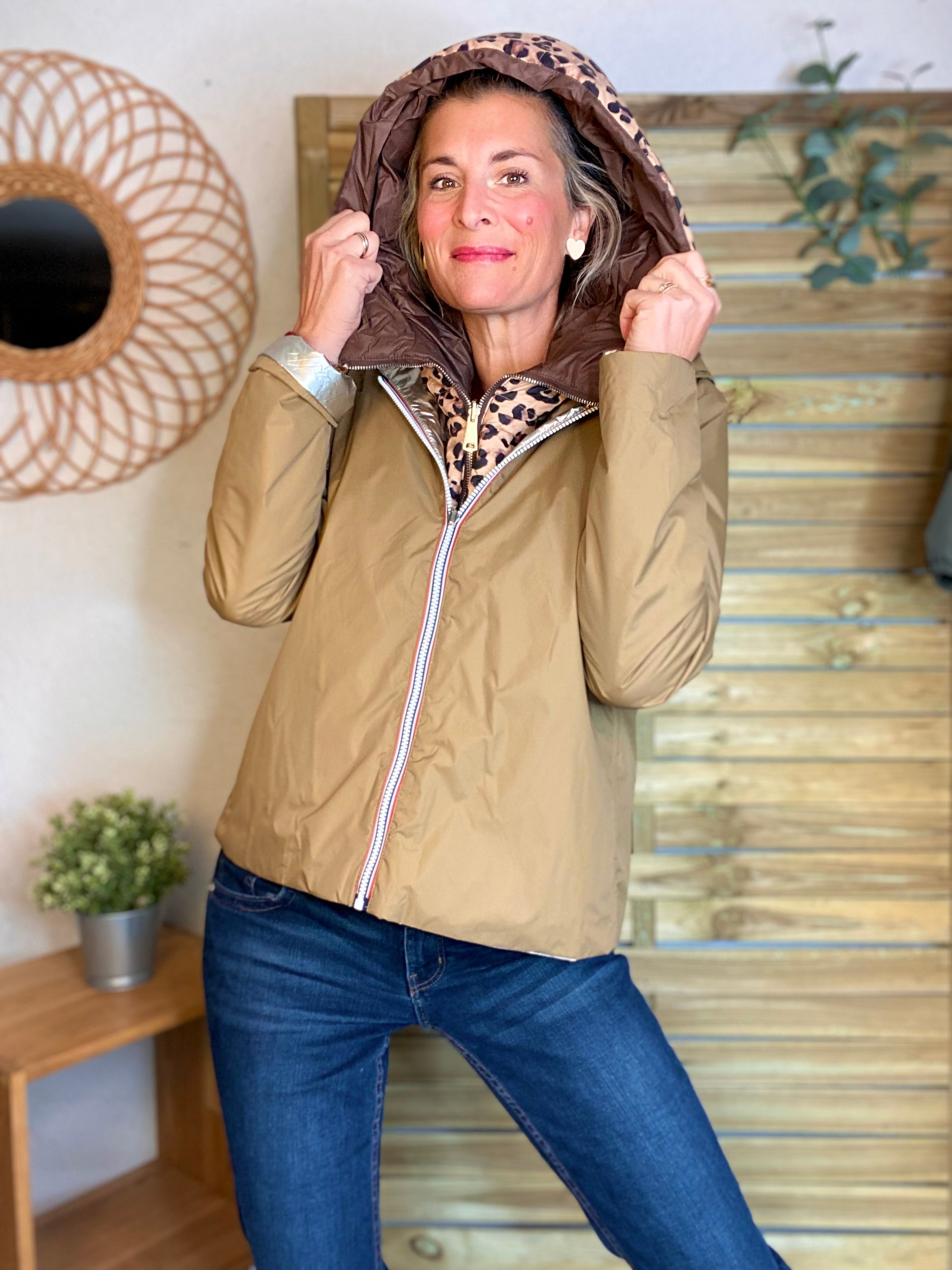 Col capuche amovible ARCHIE - Choco Léo 🐆