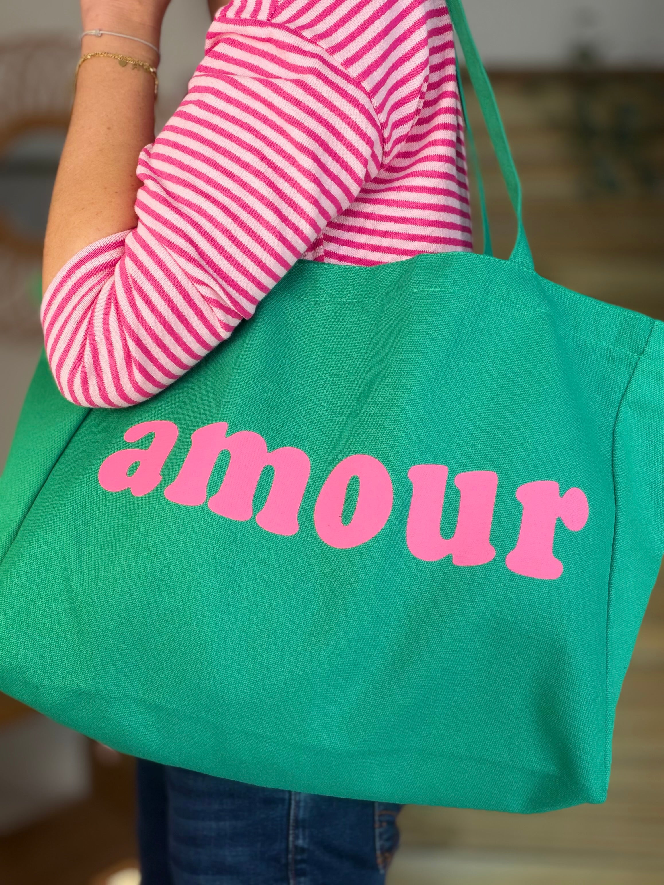 Grand cabas Tote bag amour BELLY