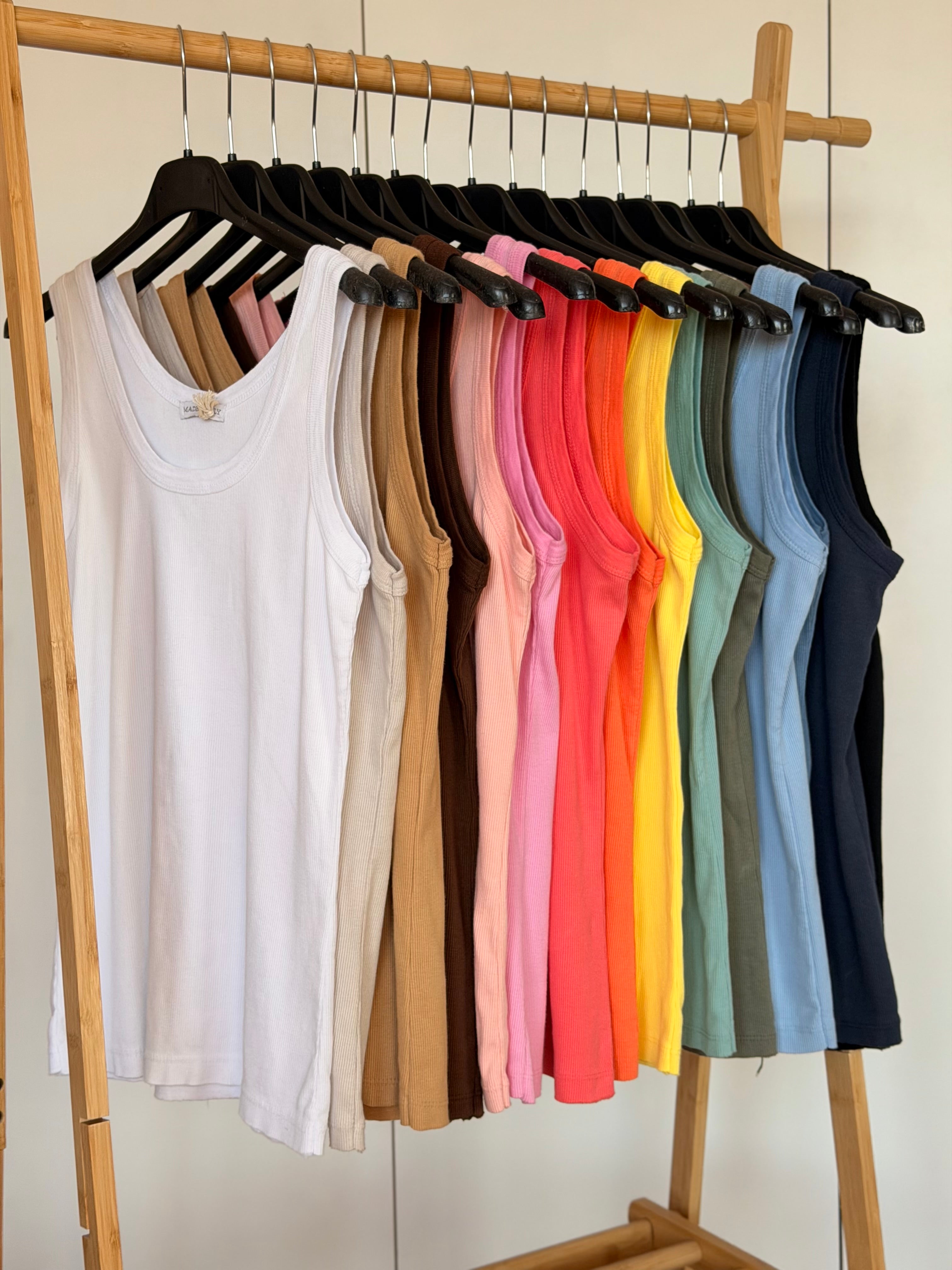 Débardeur cotelé FLAVIE