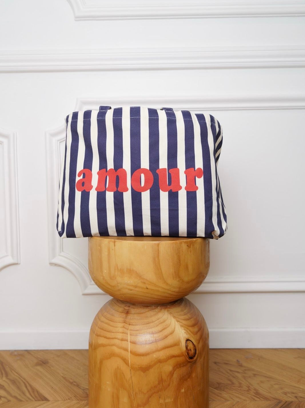 Grand Tote bag rayé amour BELLY