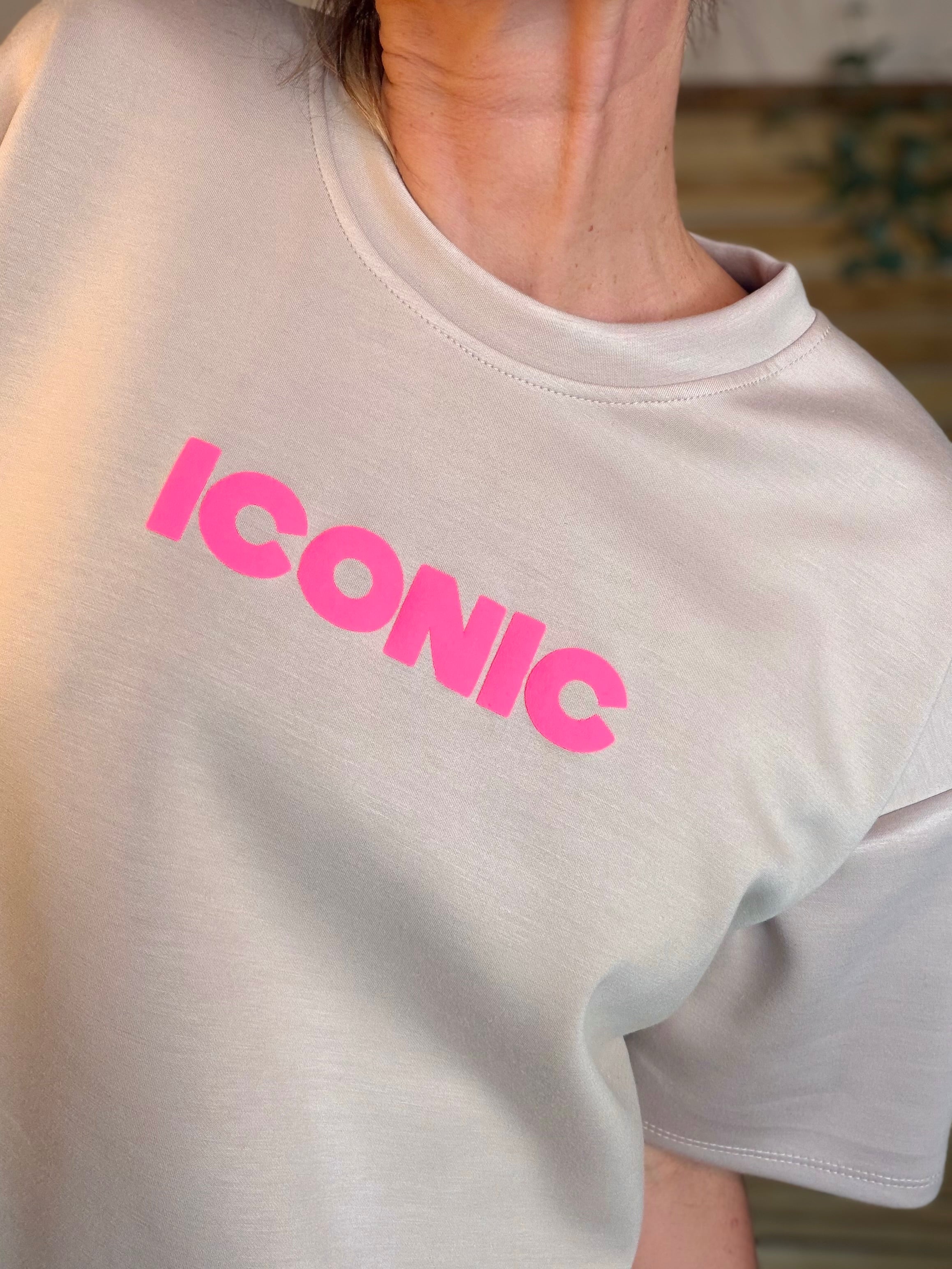 Tee shirt ICONIC - THÉA Beige