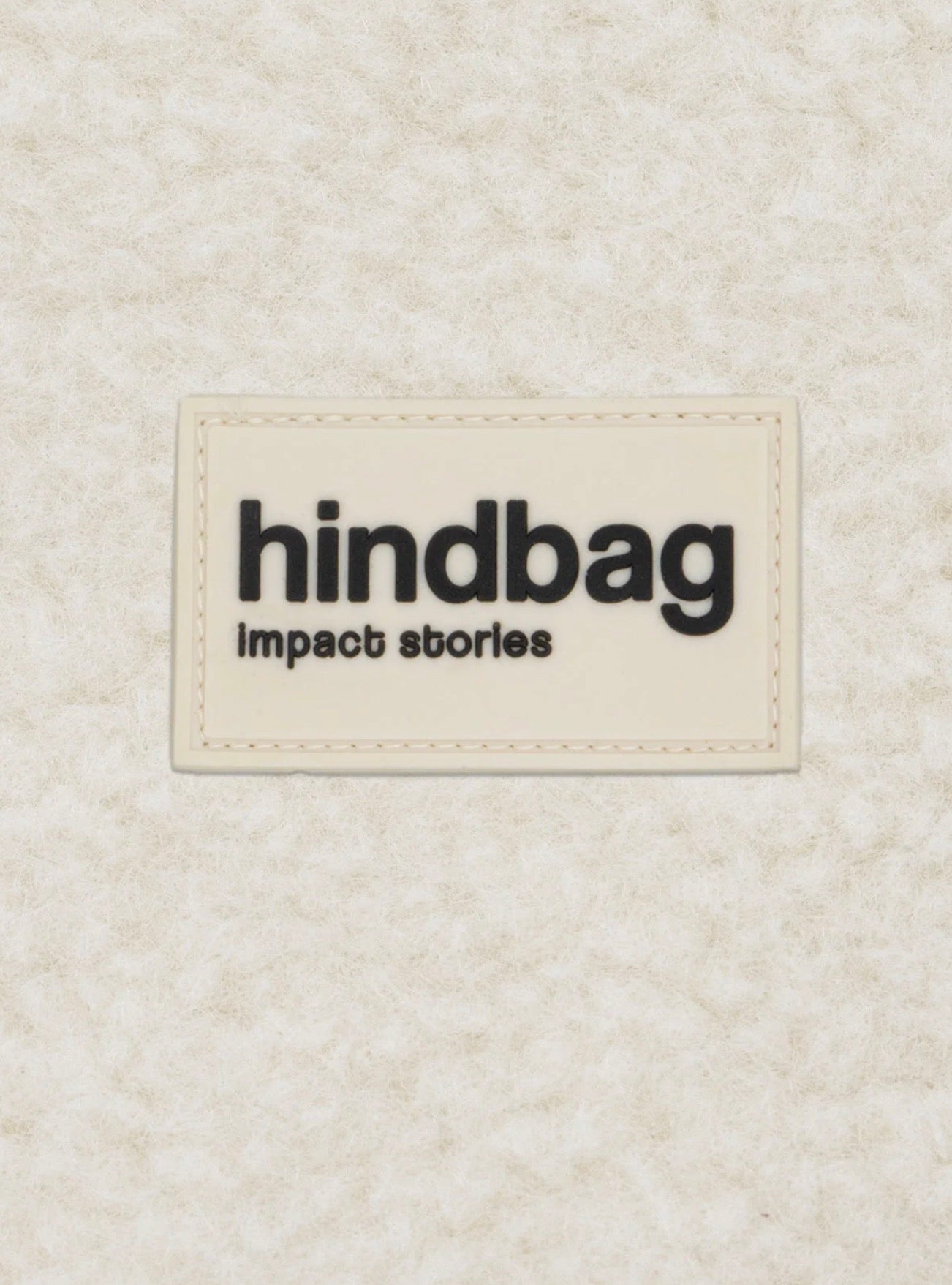 Sac banane HINDBAG Olivia Teddy arctique (moumoute)