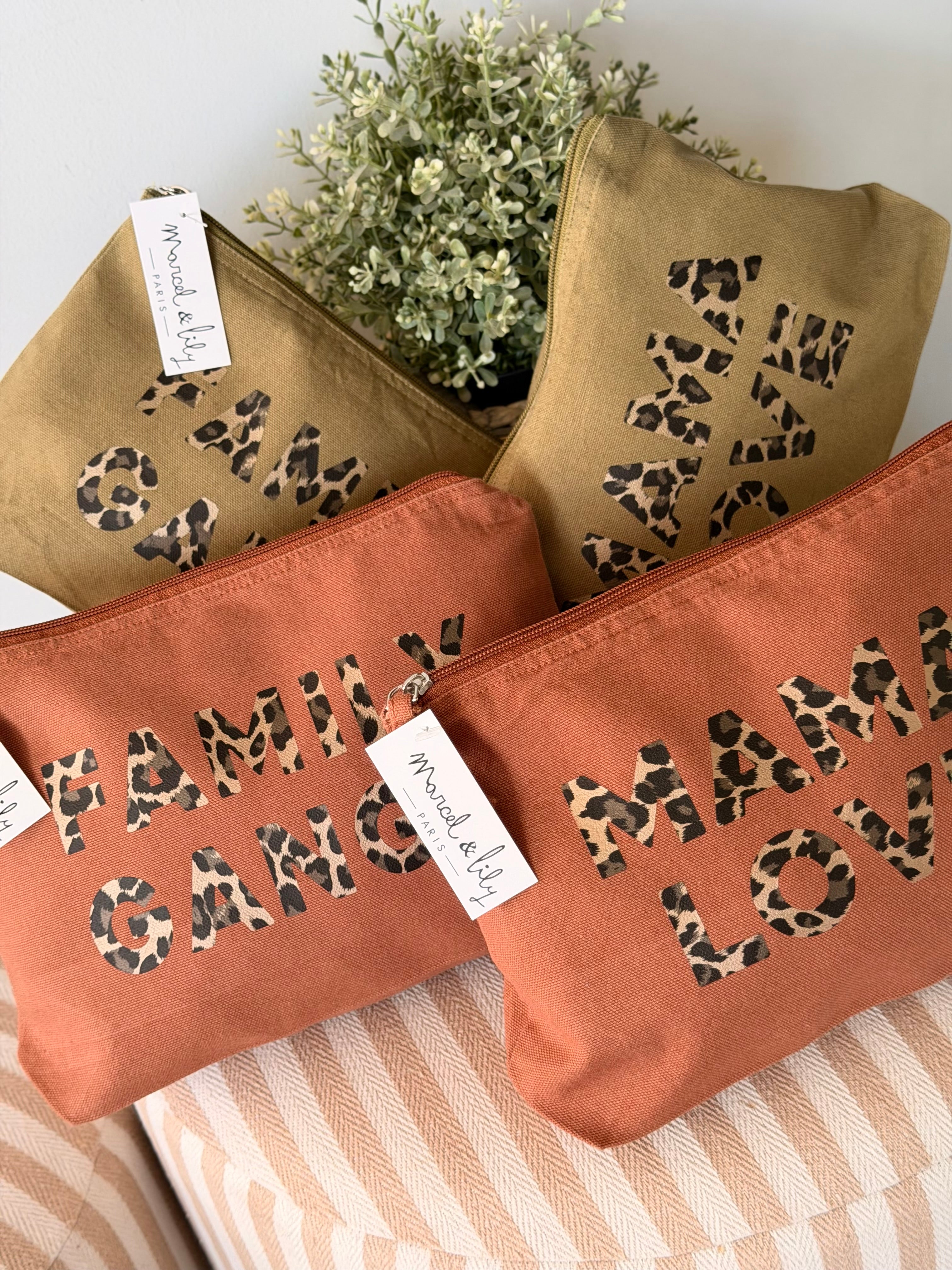 Grande pochette FAMILY GANG - Marcel et Lily