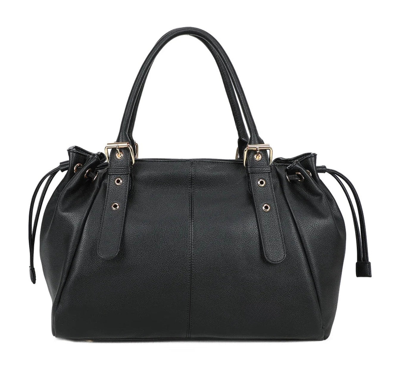 Sac cabas XL simili cuir CLÉA Noir