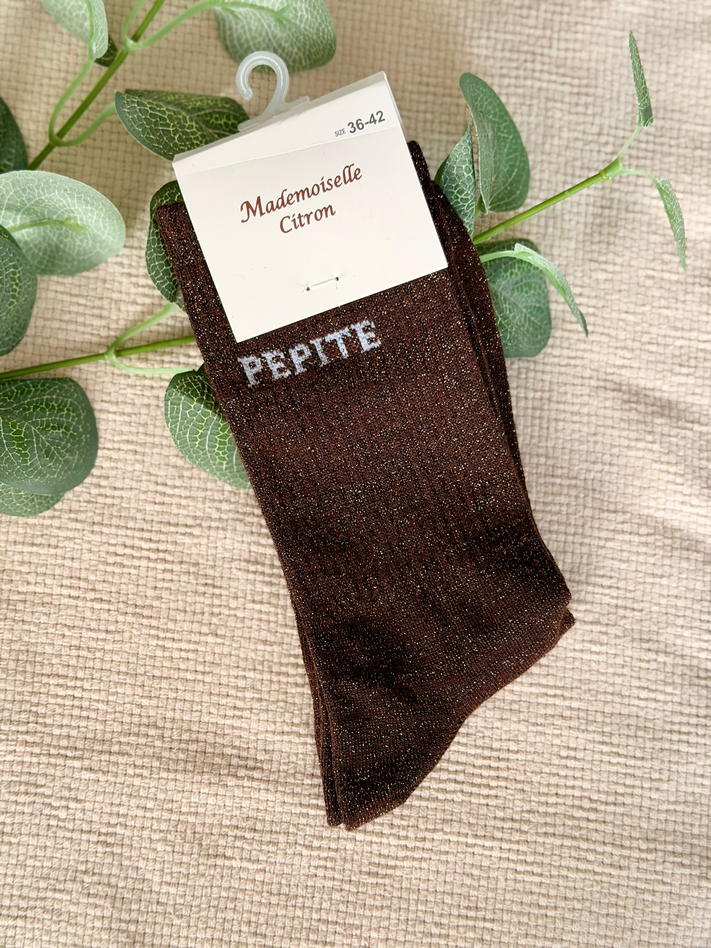 Chaussettes PÉPITE ou CONNASSE - ZAÏA