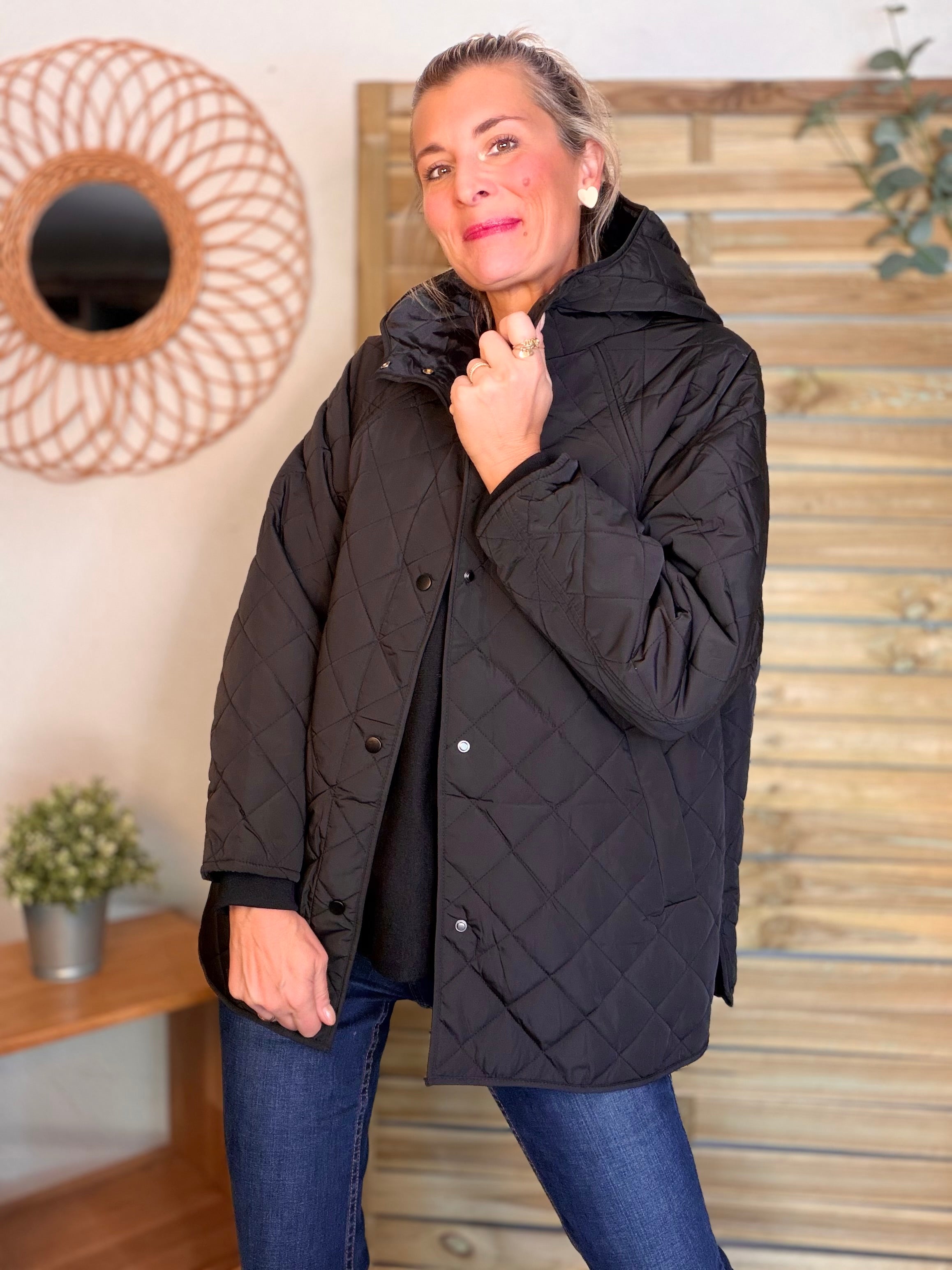 ⚡️ PÉPITES FRIDAY - Veste matelassée noir JASPER