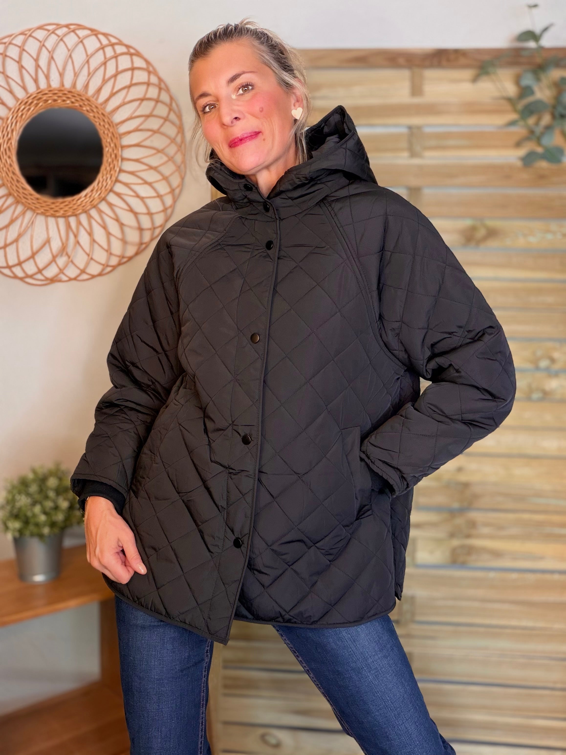 ⚡️ PÉPITES FRIDAY - Veste matelassée noir JASPER