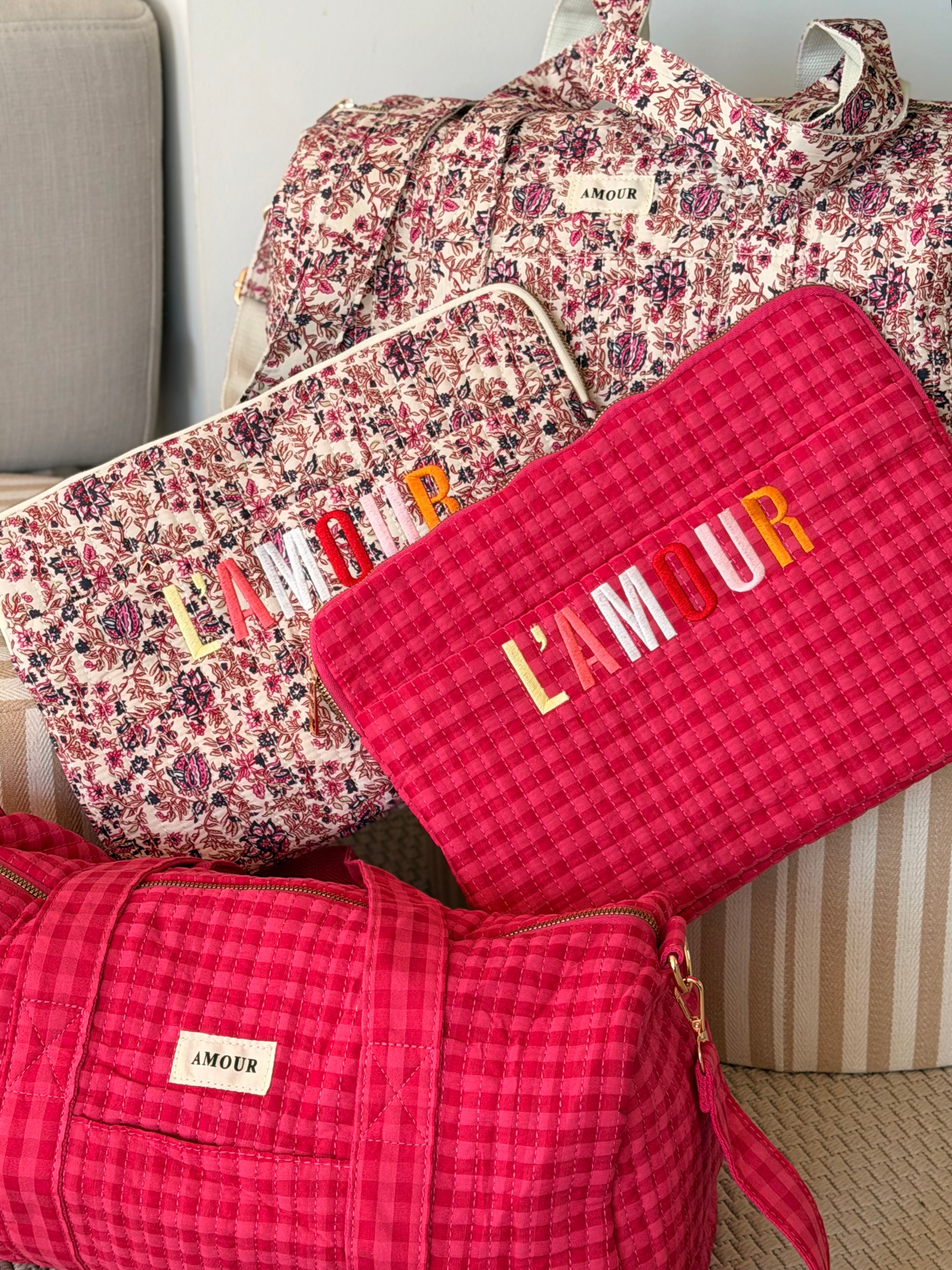 Pochette matelassée pour ordinateur 13´ L’AMOUR