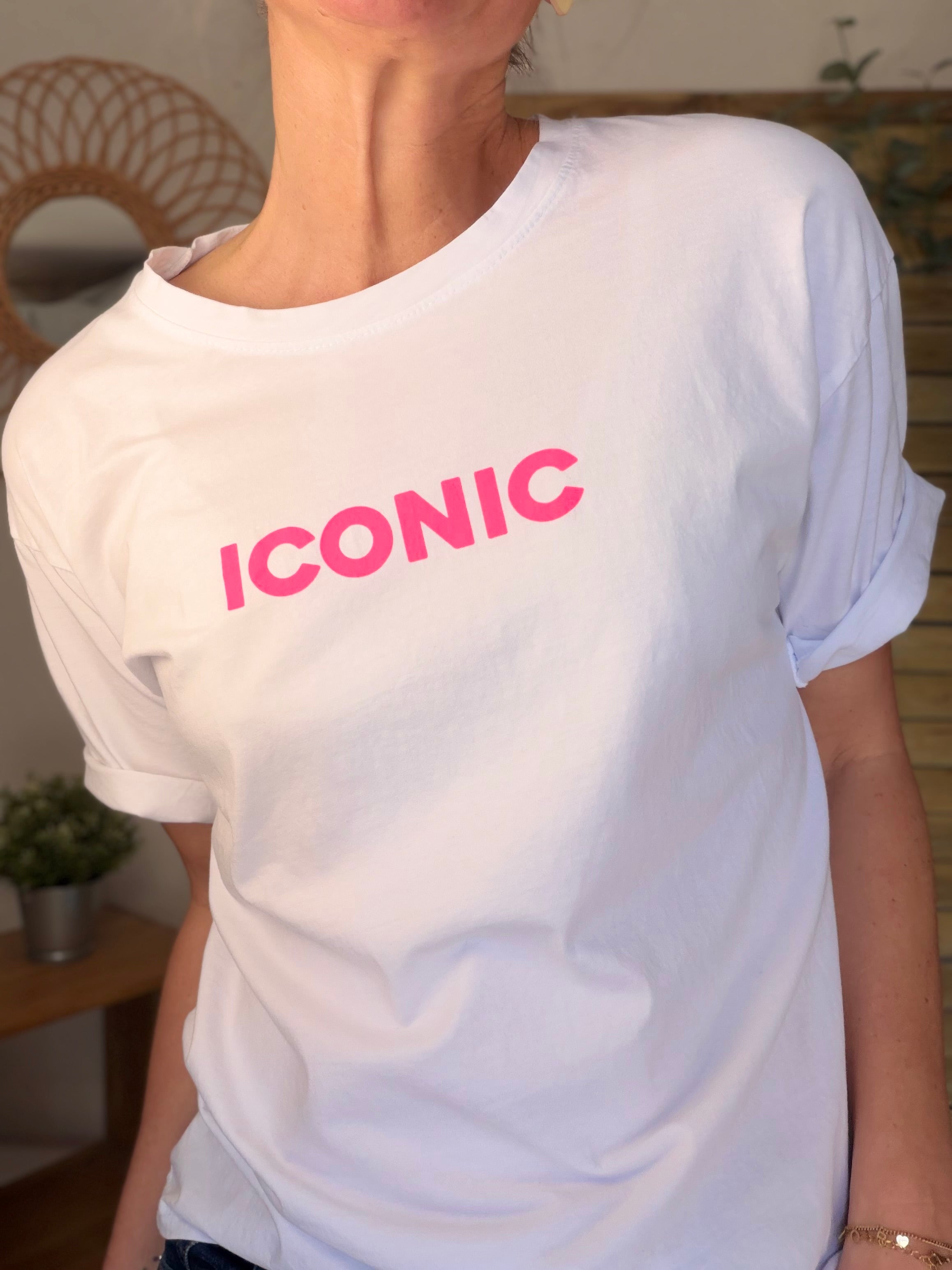 Tee shirt ICONIC DANA Blanc