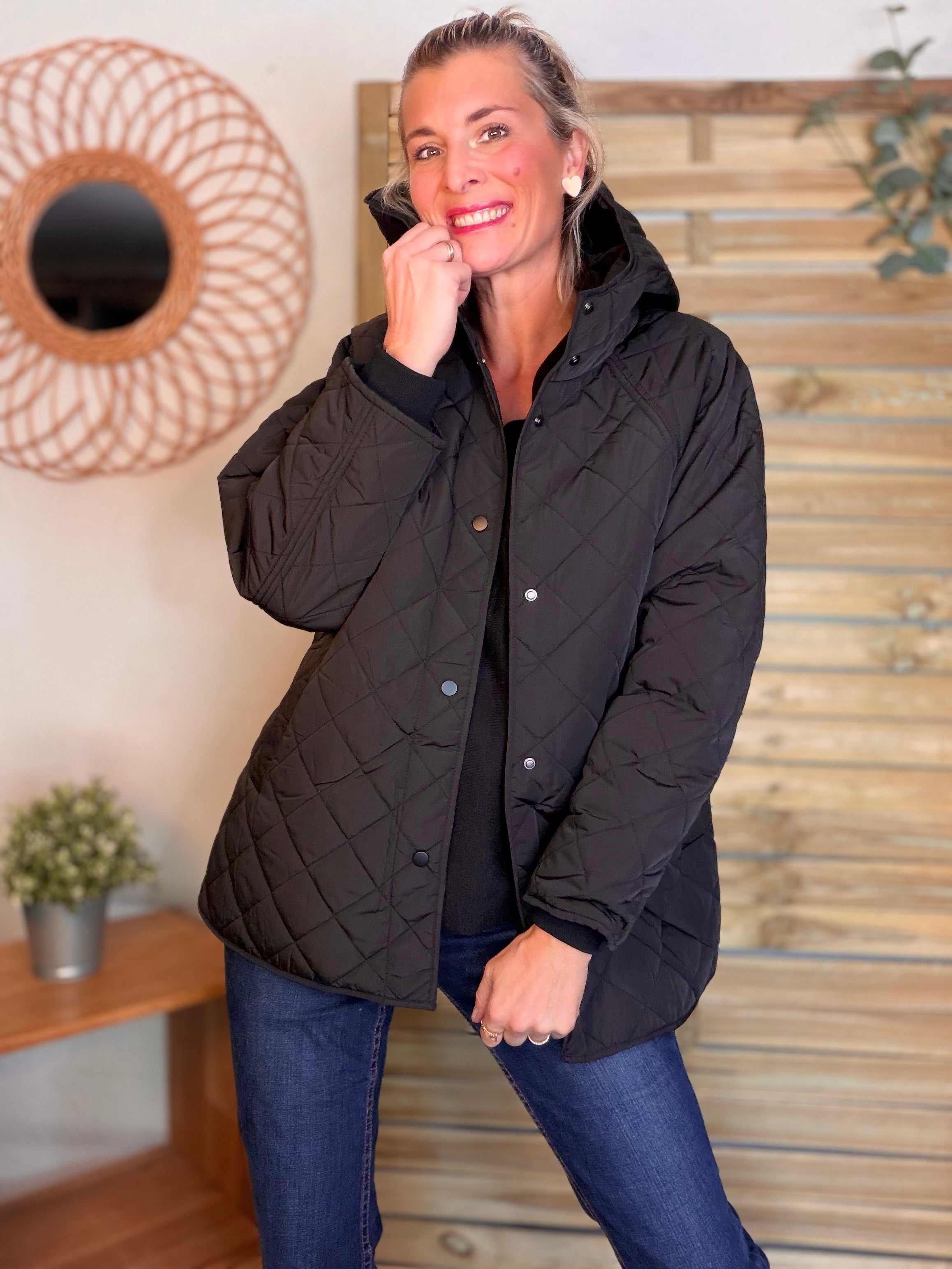 ⚡️ PÉPITES FRIDAY - Veste matelassée noir JASPER