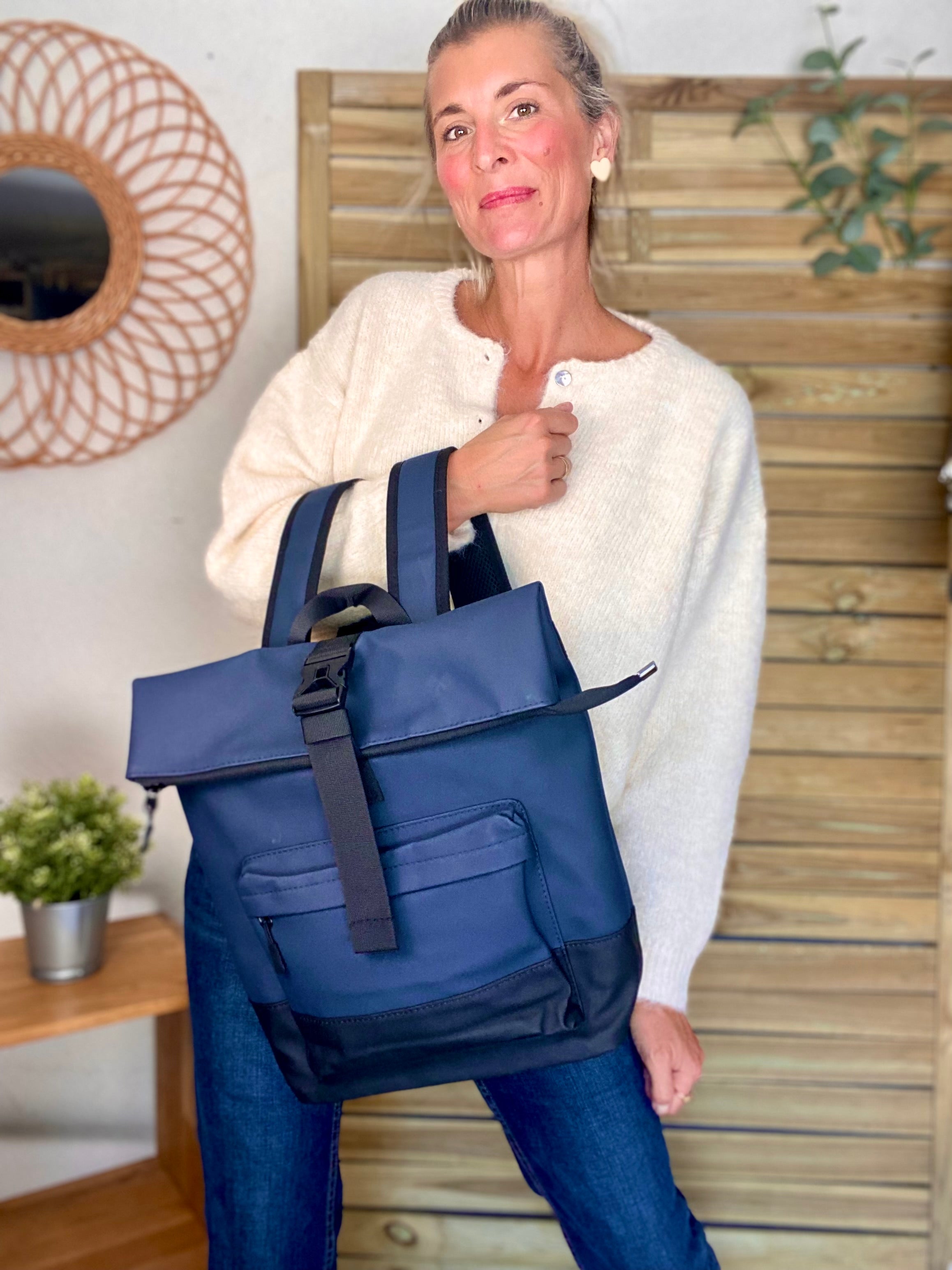 Sac à dos MARTIN Bleu marine