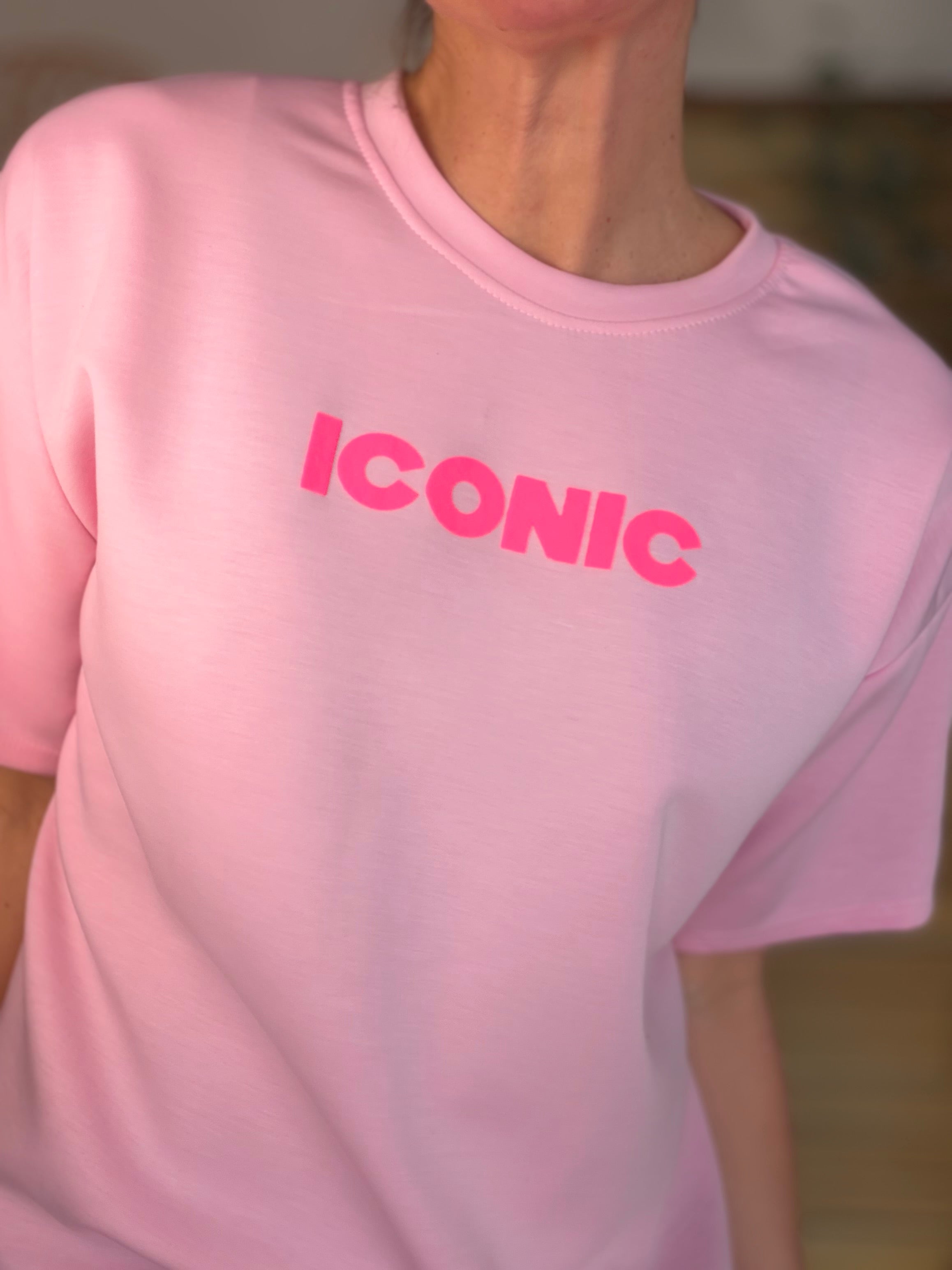 Tee shirt ICONIC - THÉA Rose