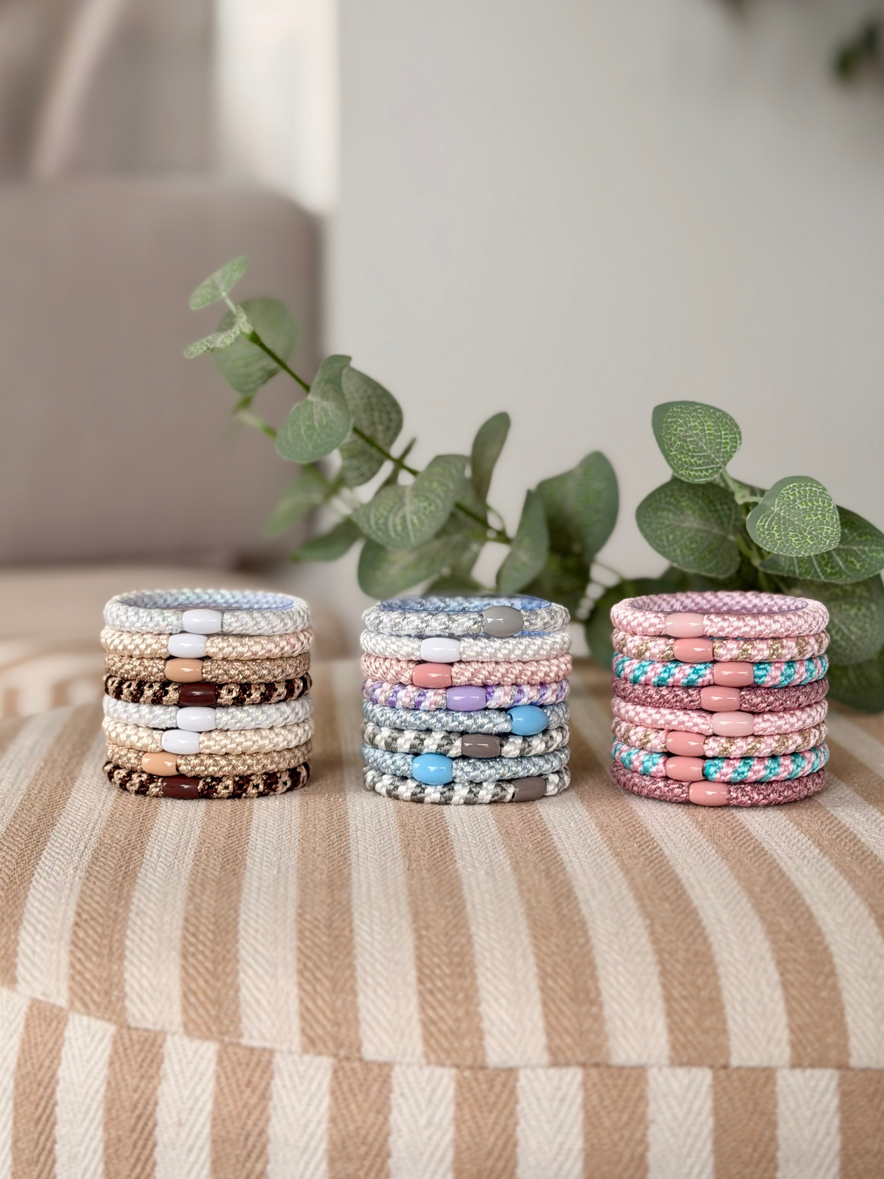 Set 8 élastiques cheveux