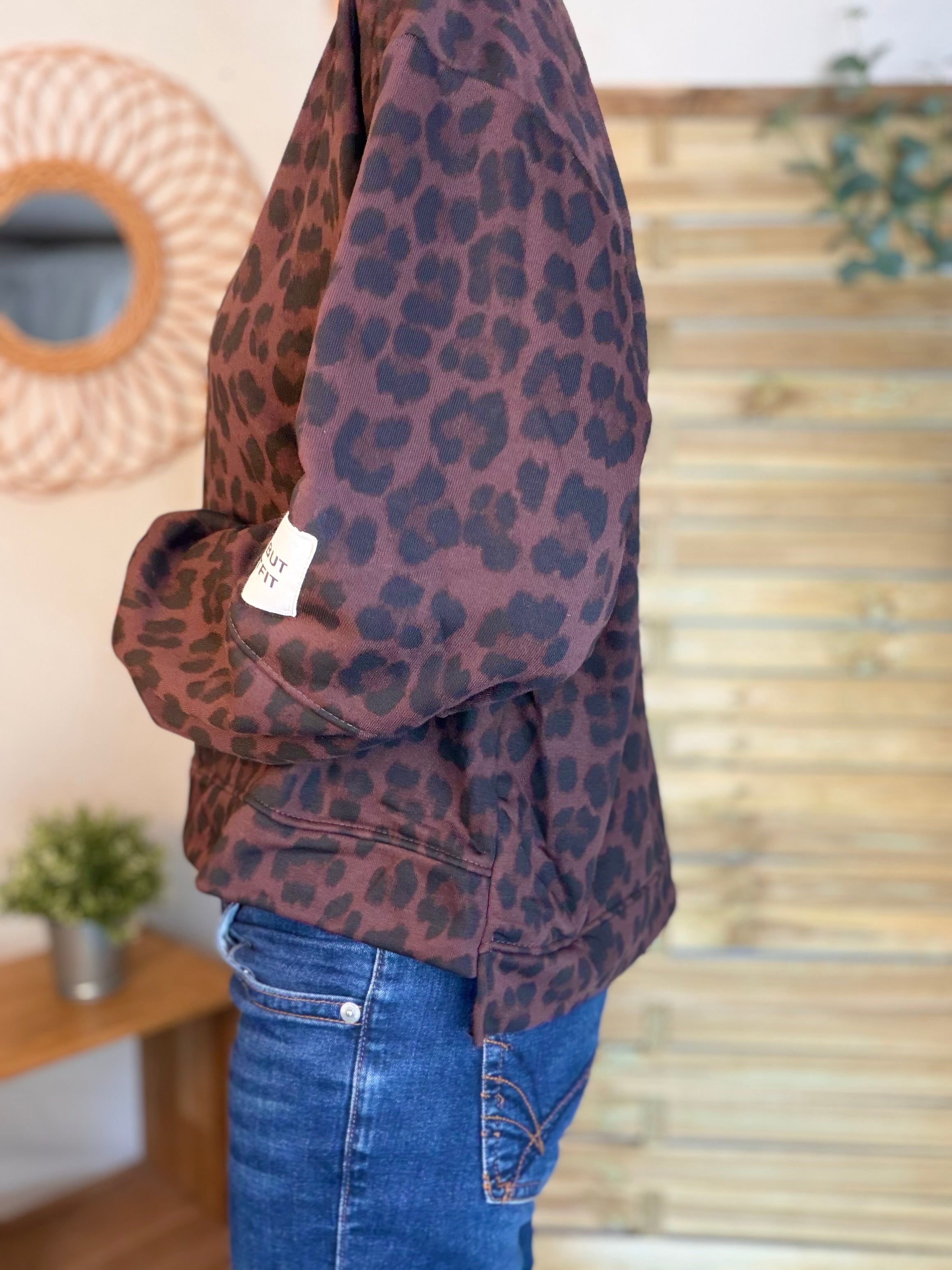 Sweat Léo Choco MAELLE