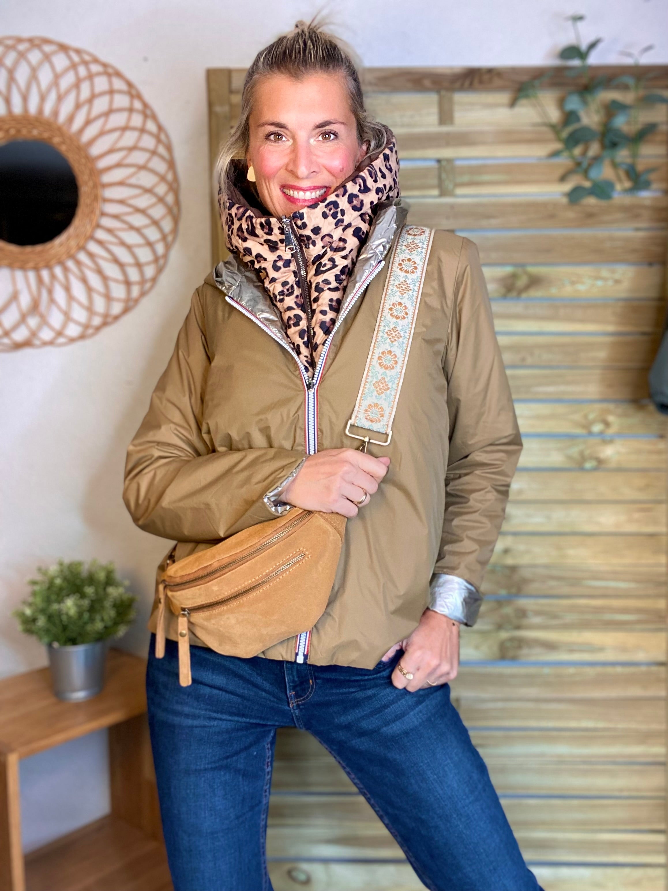 Col capuche amovible ARCHIE - Choco Léo 🐆