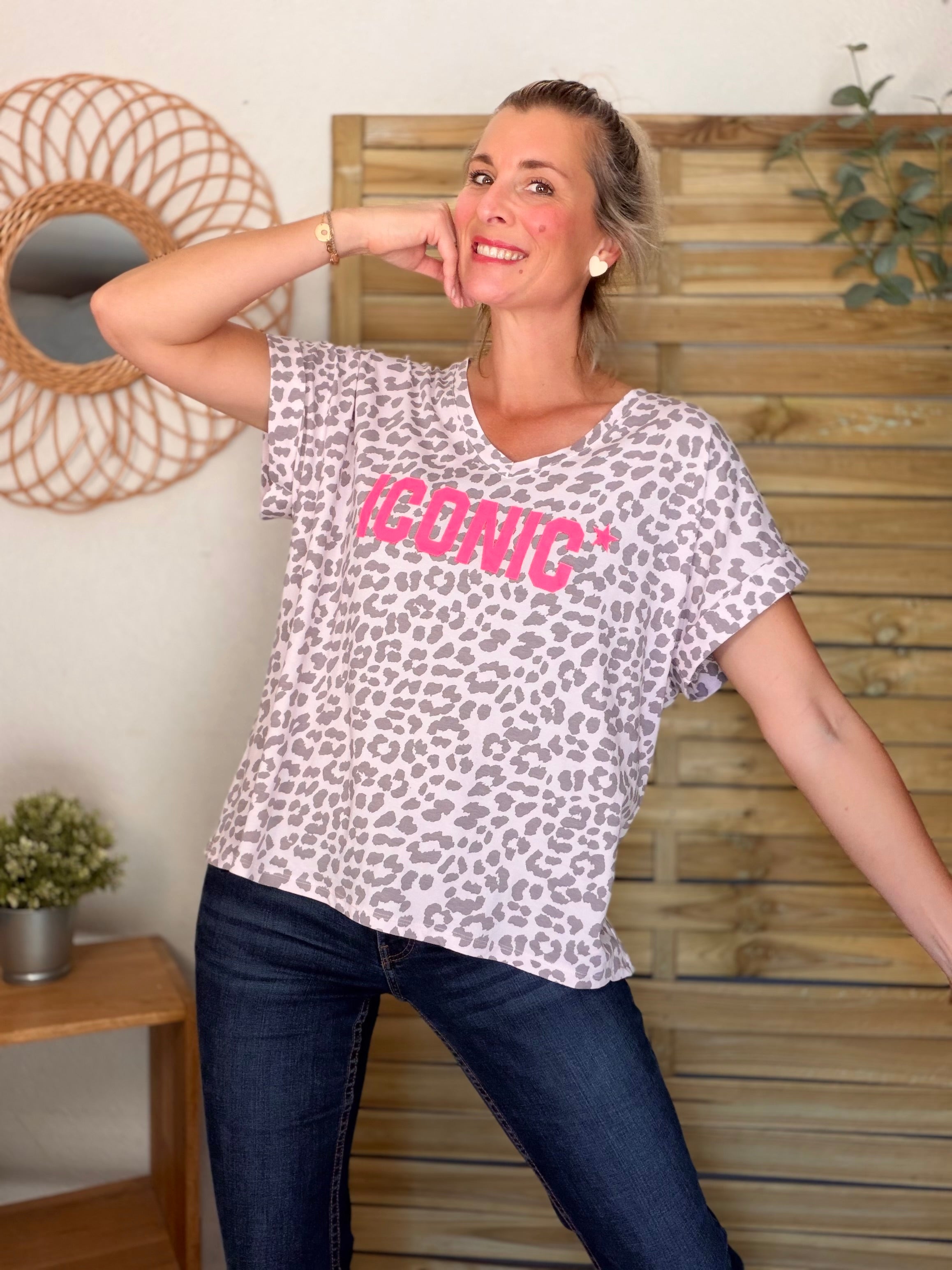 Top léo ICONIC col V - SHAUNA Rose