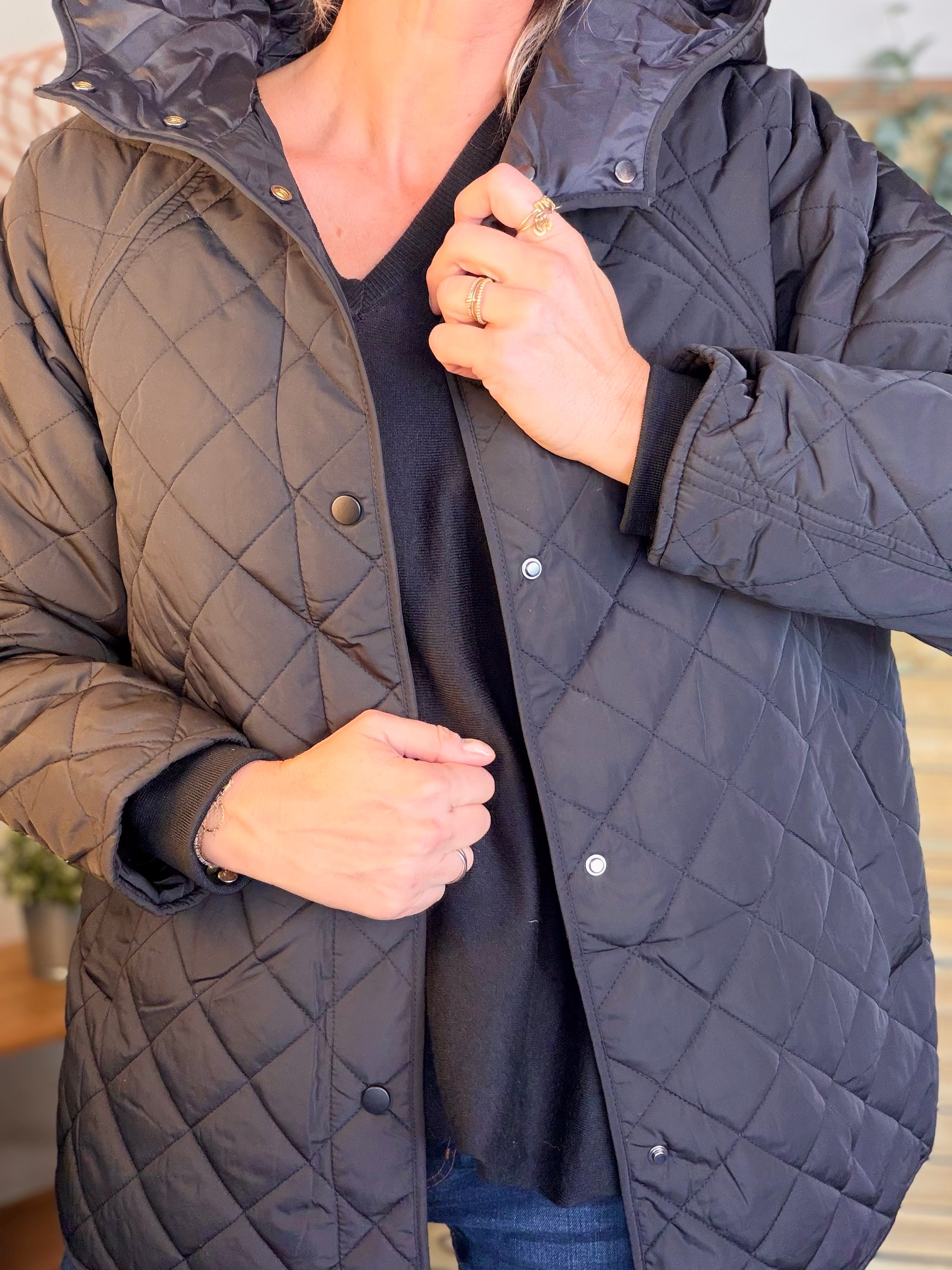 ⚡️ PÉPITES FRIDAY - Veste matelassée noir JASPER