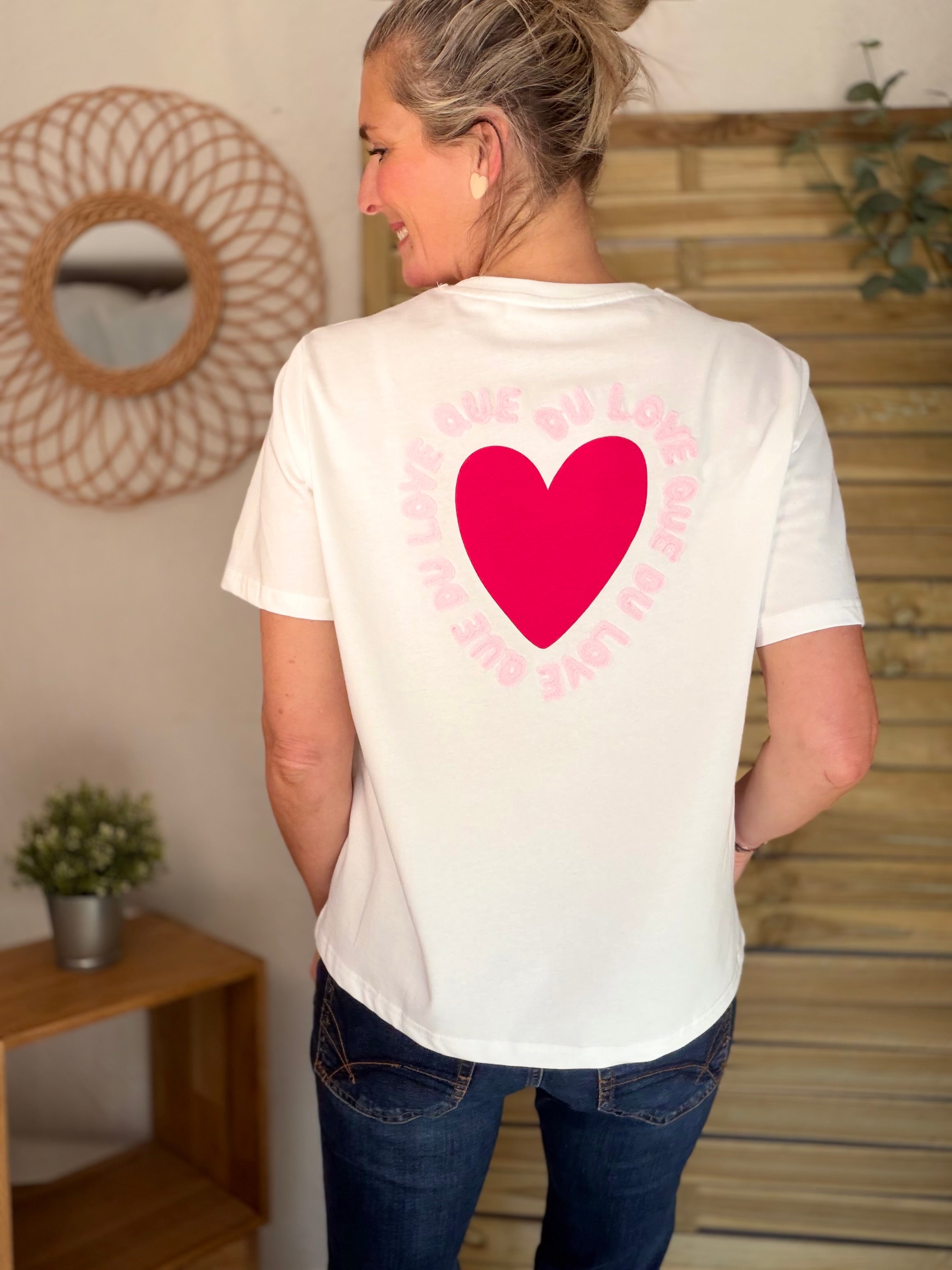 Tee shirt QUE DU LOVE - MORAG
