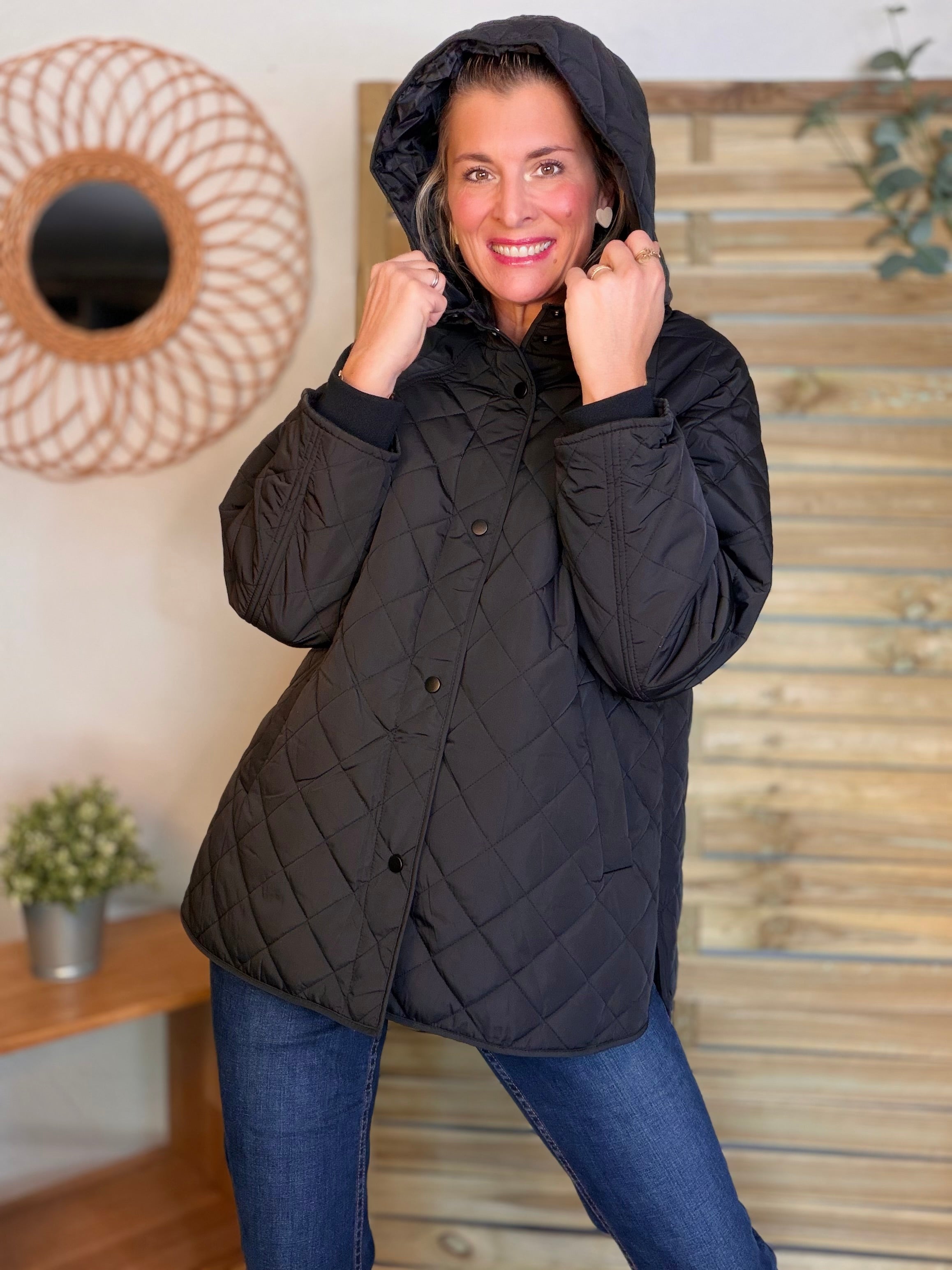 ⚡️ PÉPITES FRIDAY - Veste matelassée noir JASPER