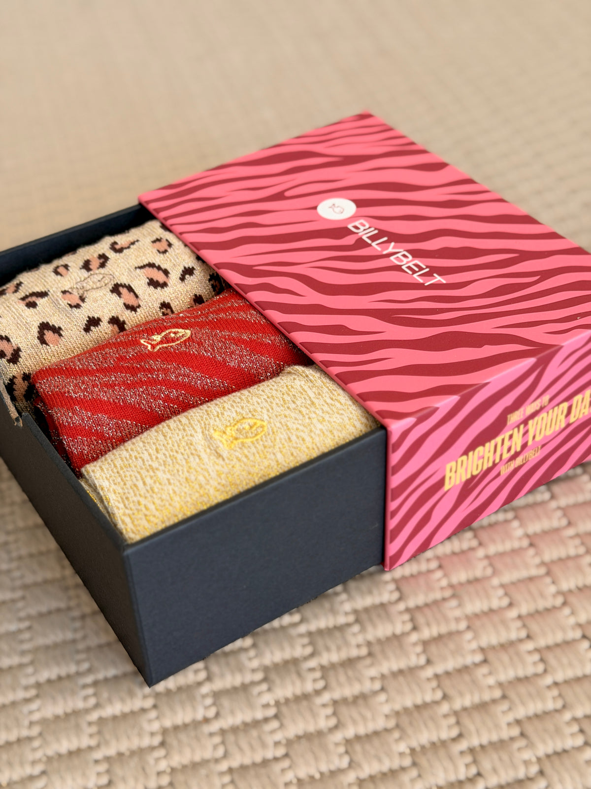 Coffret de 3 paires de chaussettes femme BILLYBELT