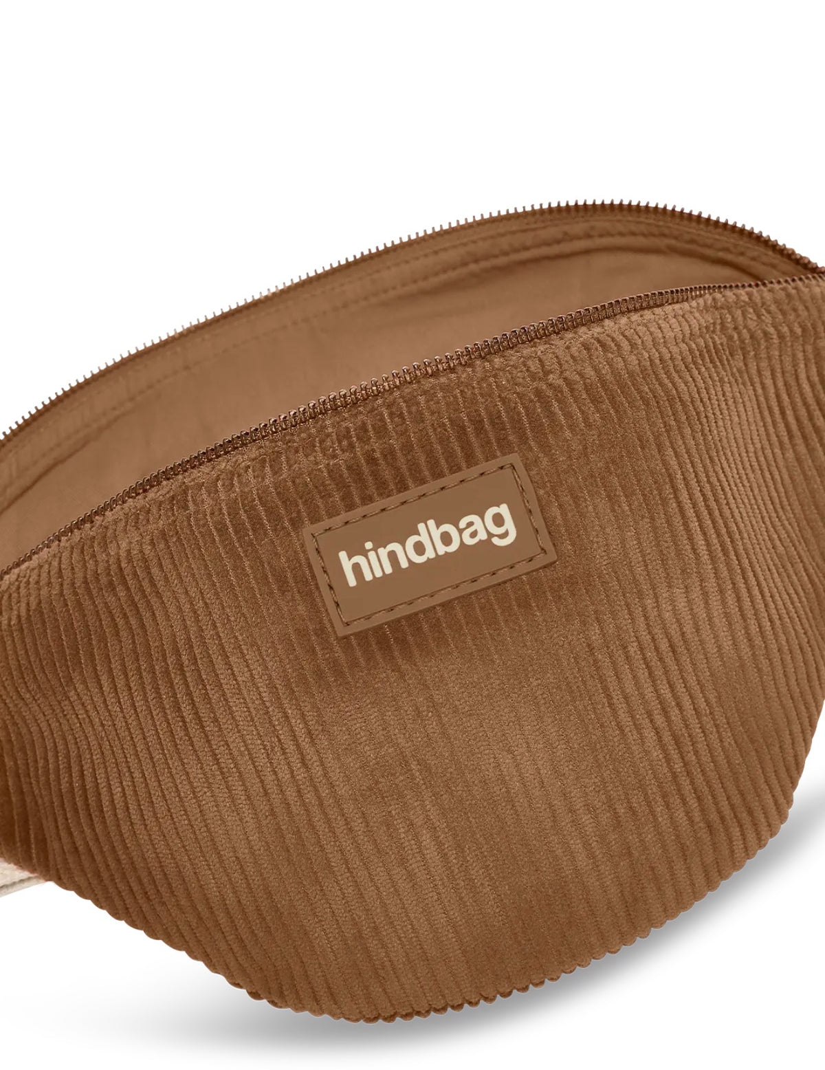 HINDBAG OLIVIA - Sac banane Velours Macchiato