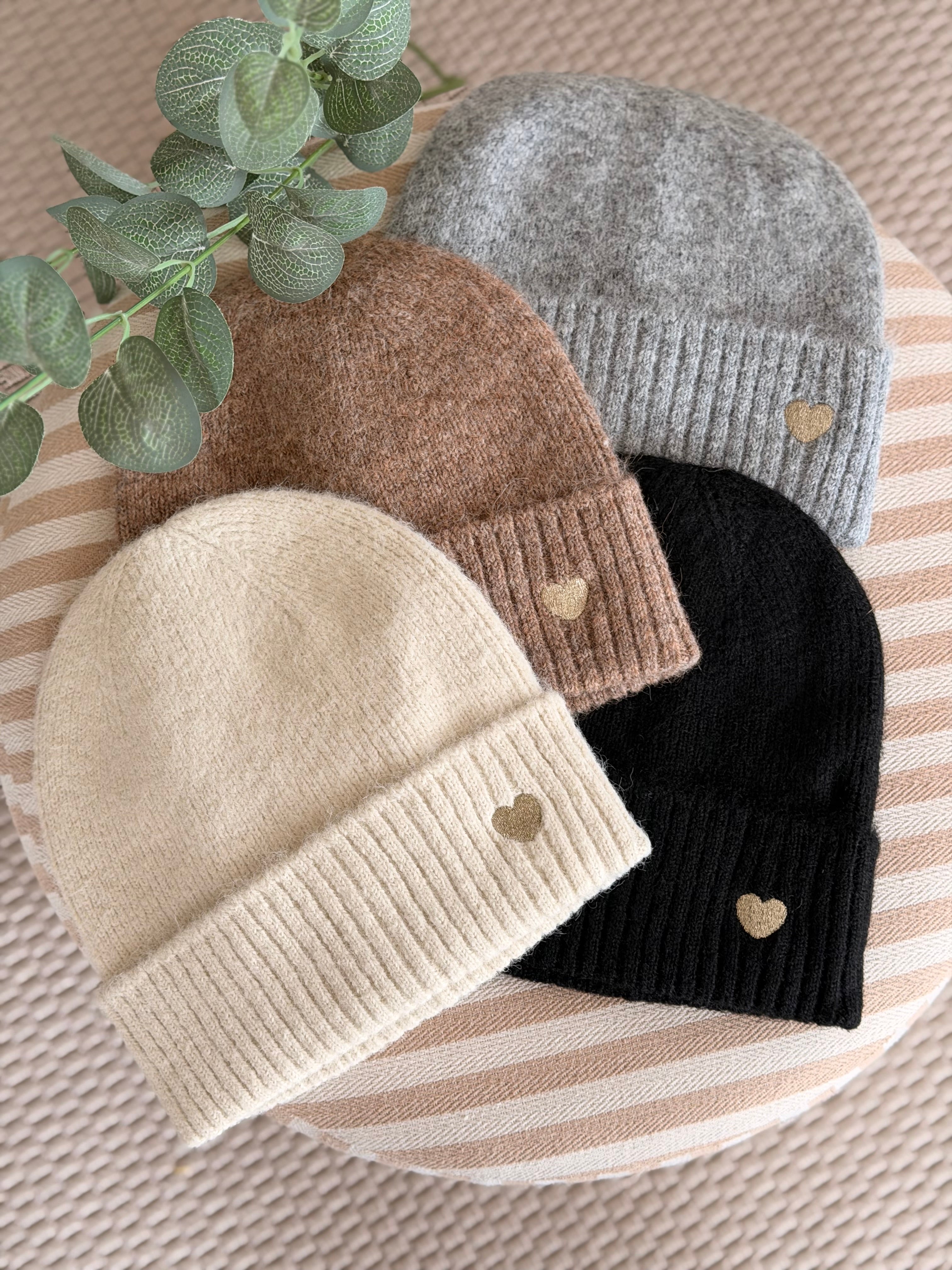 Bonnet avec cœur doré 💛 GABIN